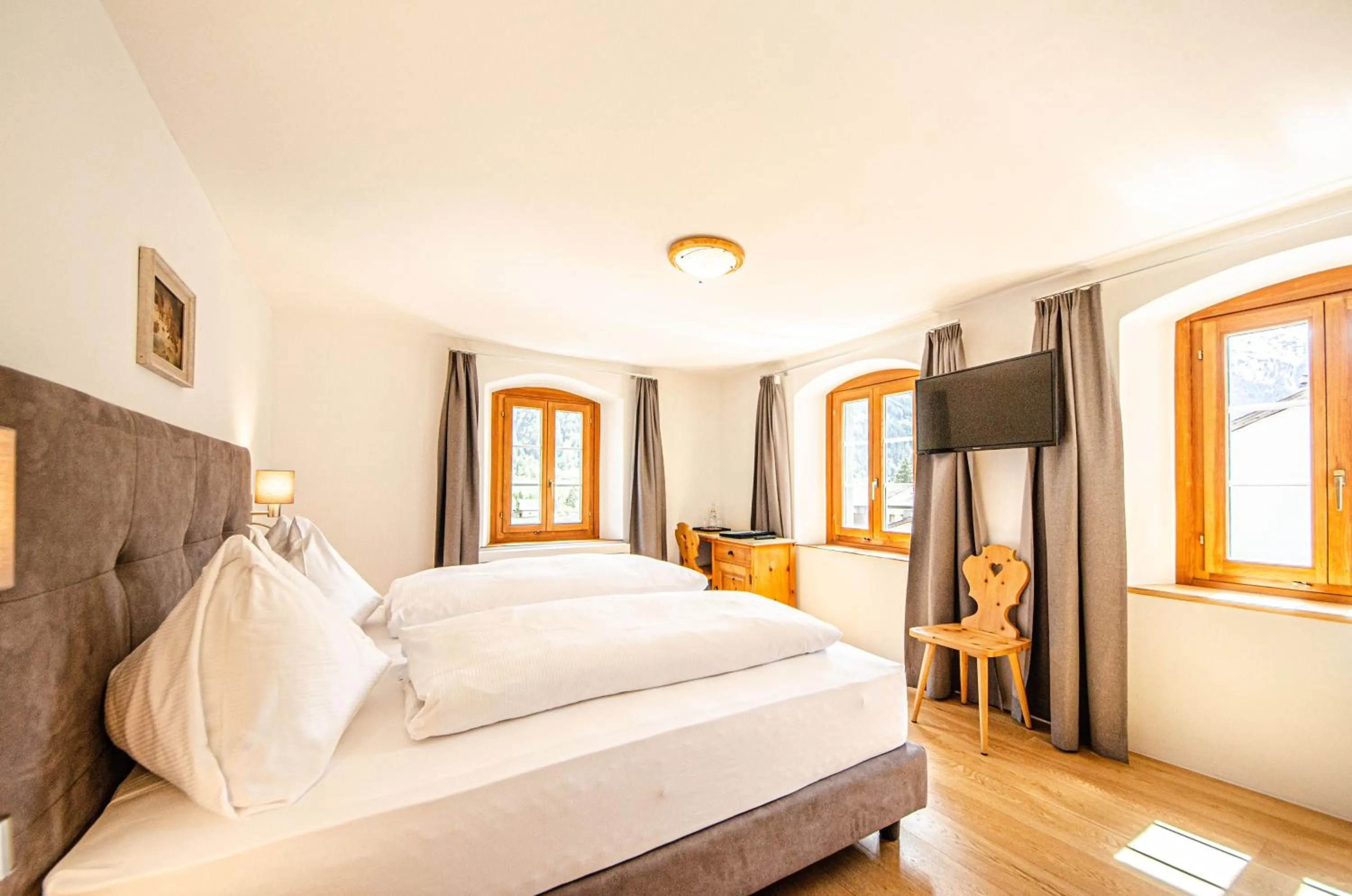 Bedroom, Bed in Hotel Münsterhof