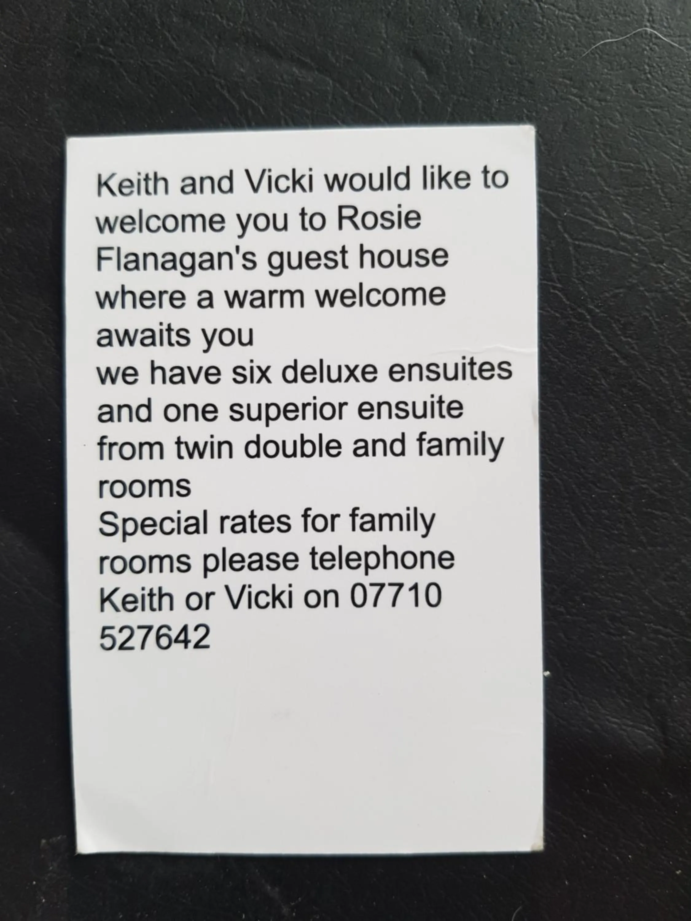 Rosie flanagan's