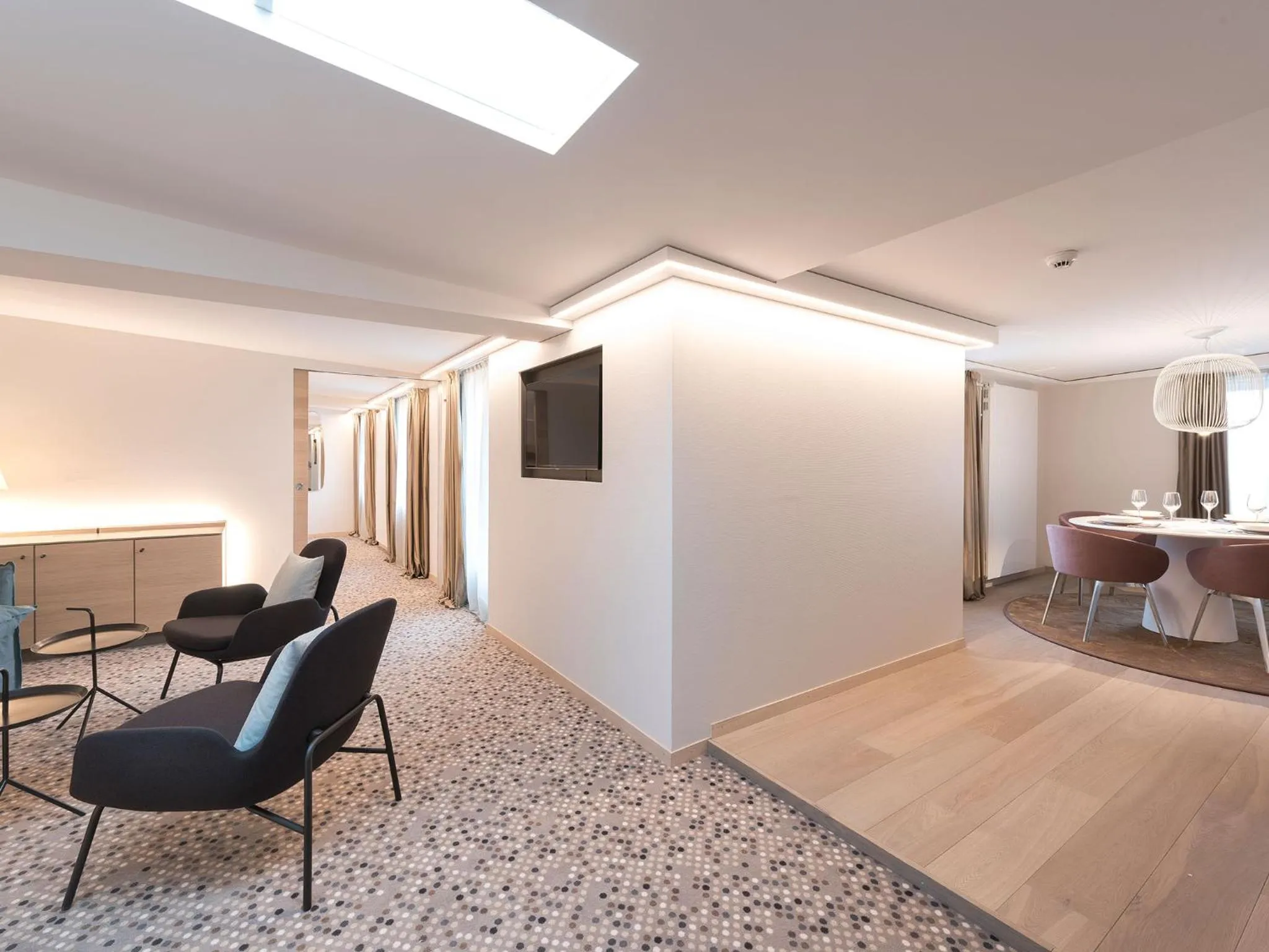 Living room in Hotel Savoy