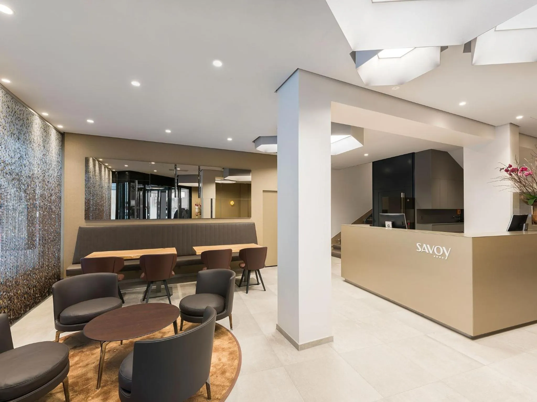 Lobby or reception in Hotel Savoy
