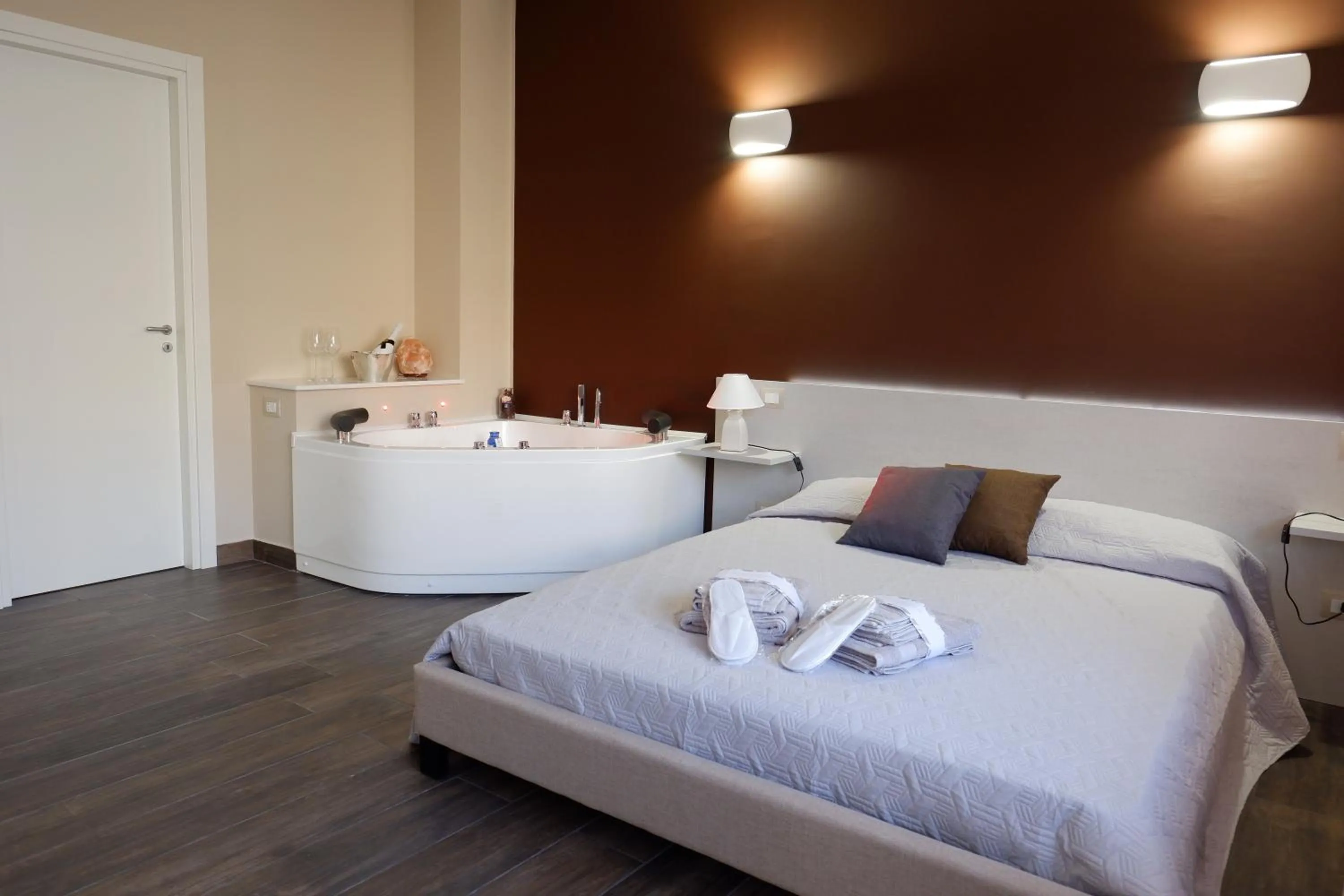 Bed in B&B Leus Appartment