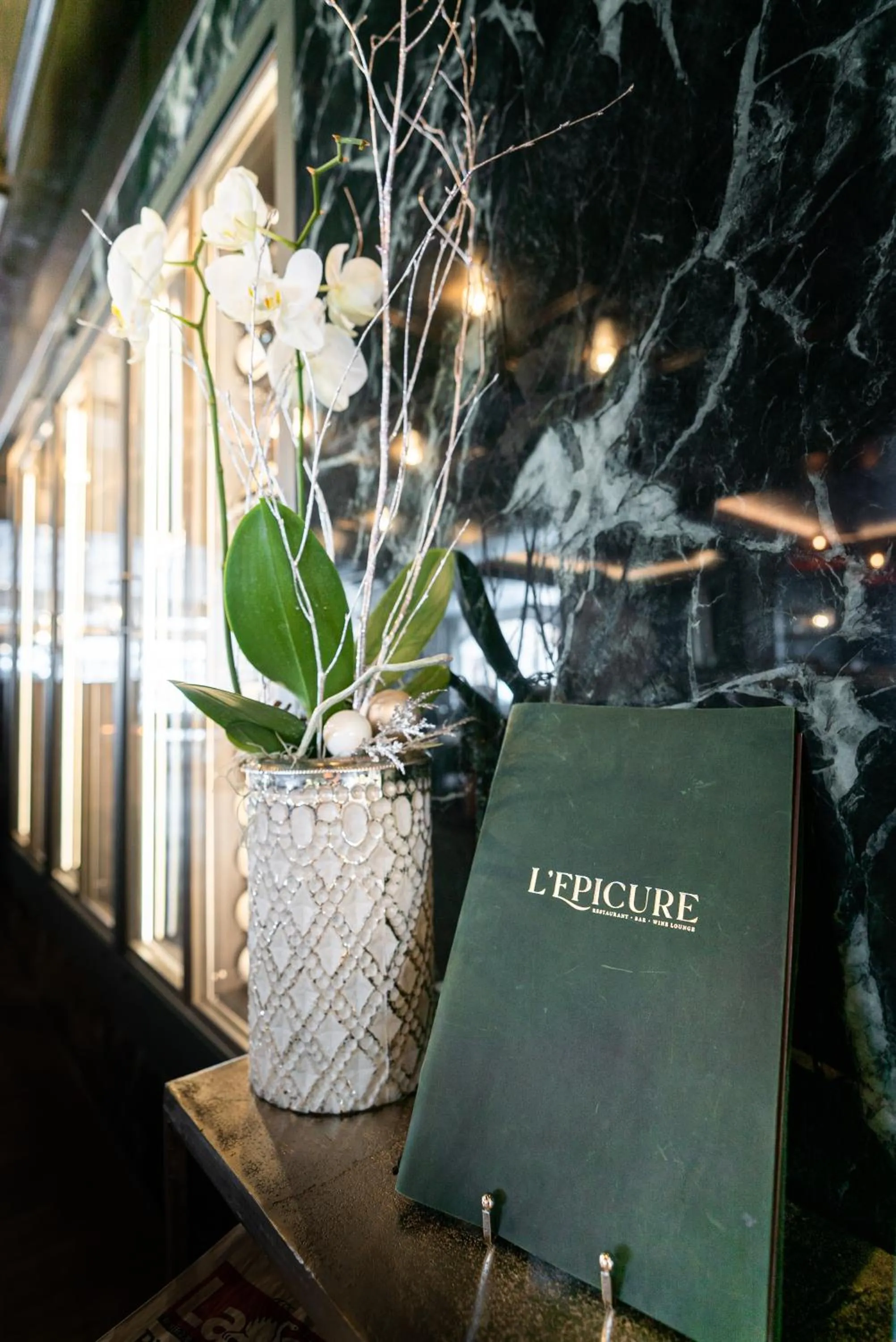 Decorative detail in Le Mirabeau Resort & Spa