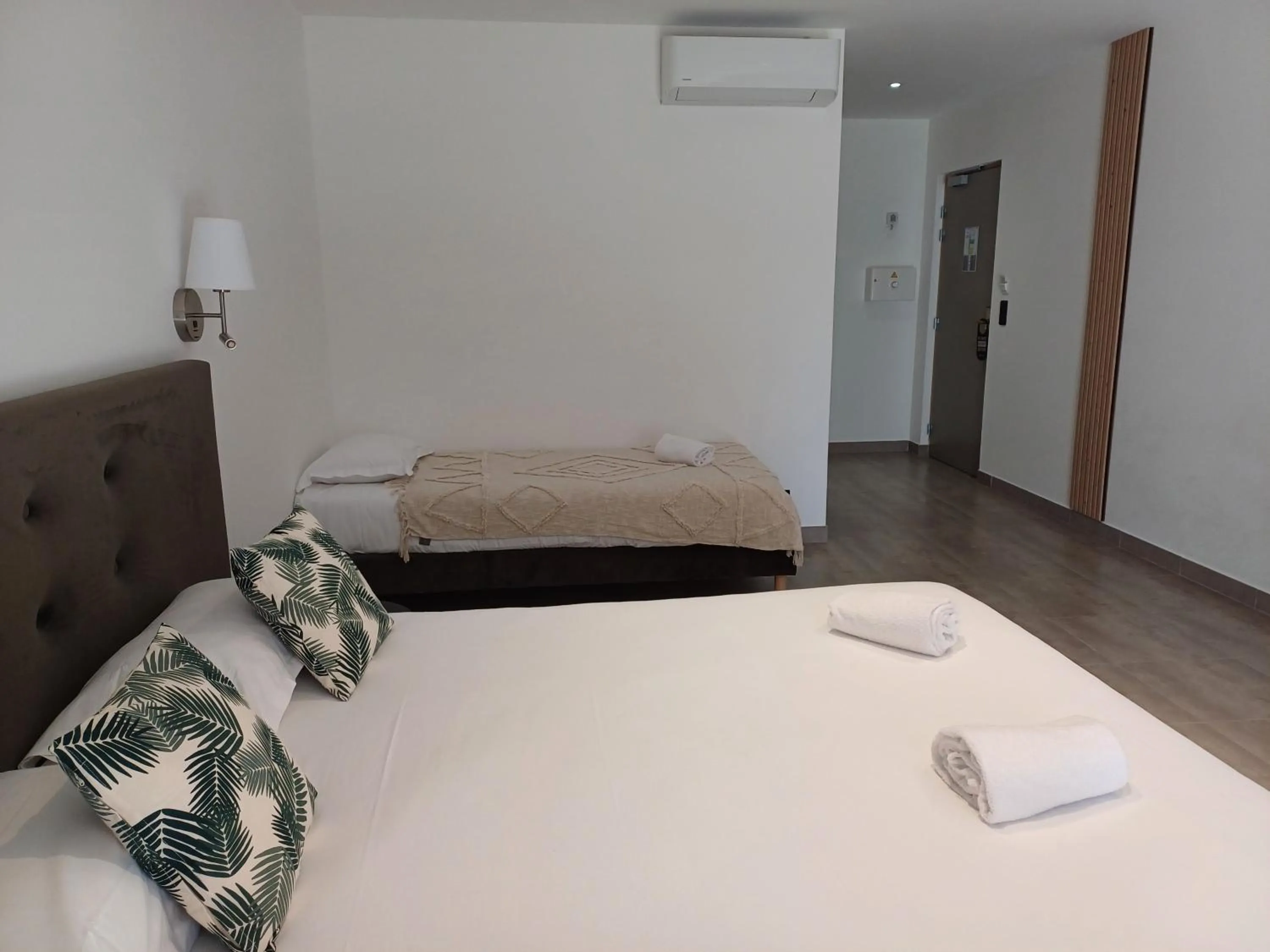 Bed in Hôtel Casa Mea