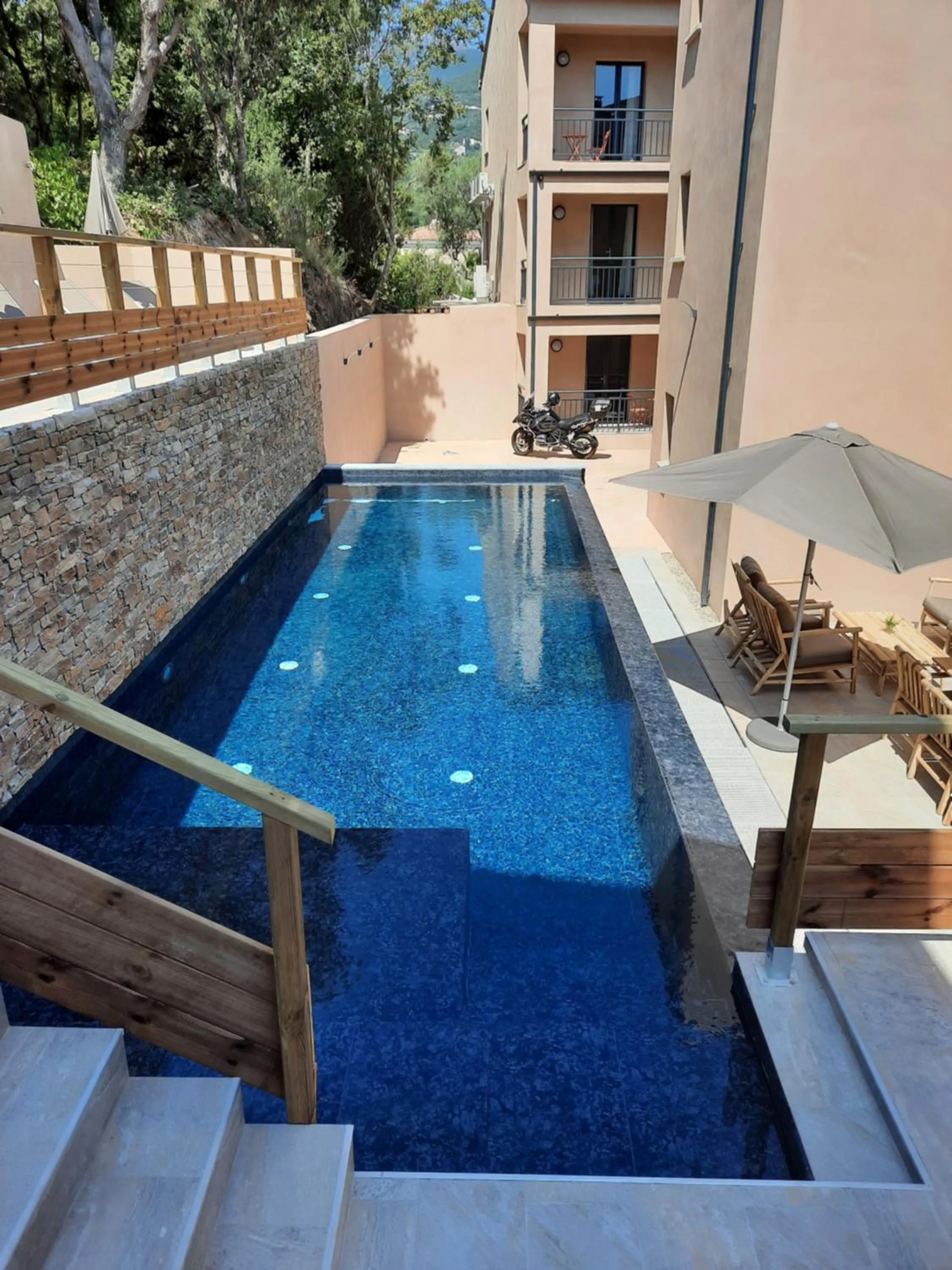Swimming pool in Hôtel Casa Mea