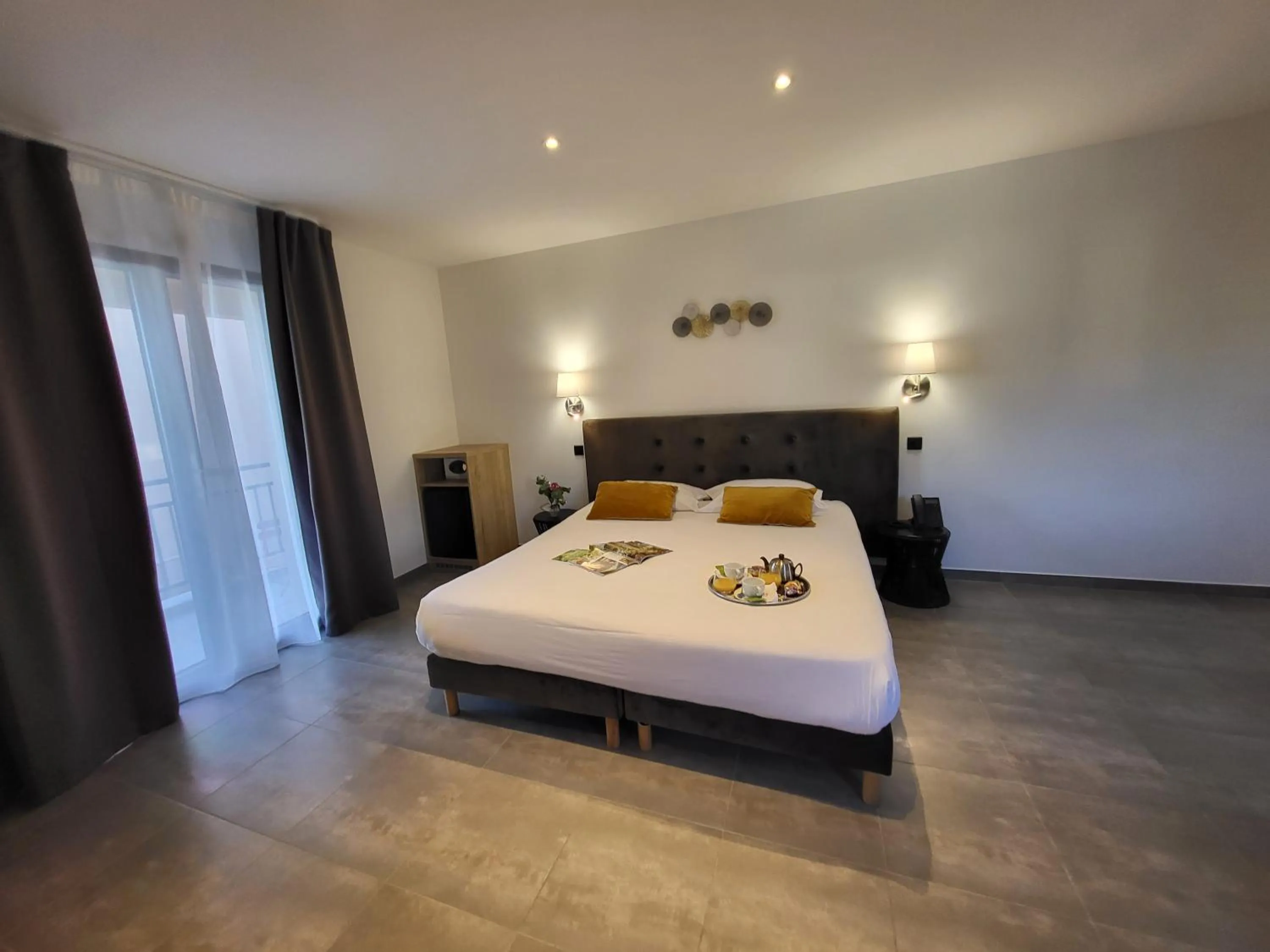 Bed in Hôtel Casa Mea