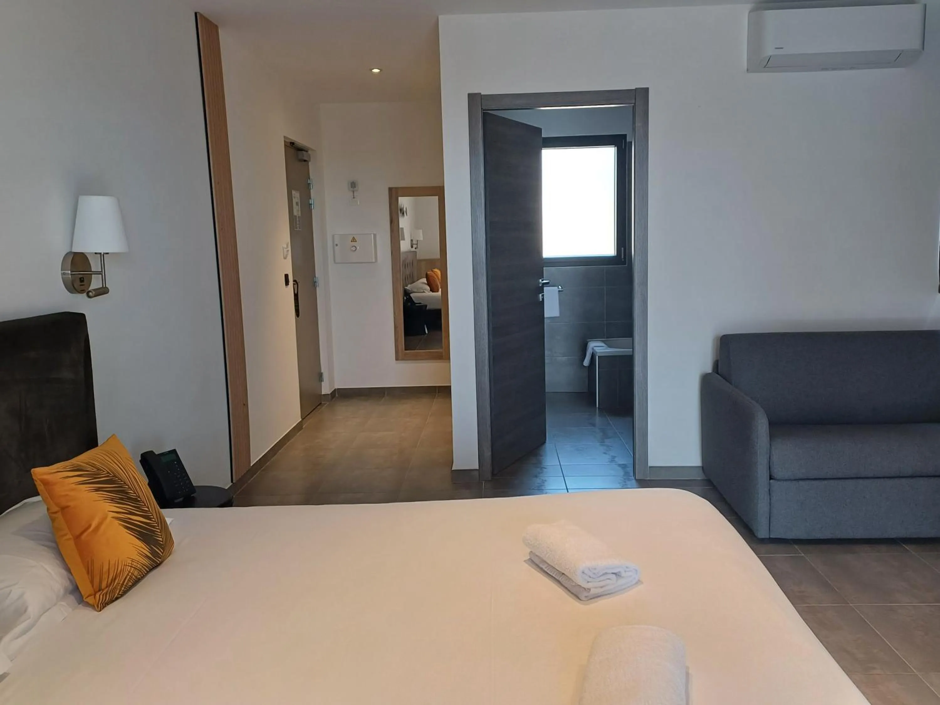 Bed in Hôtel Casa Mea