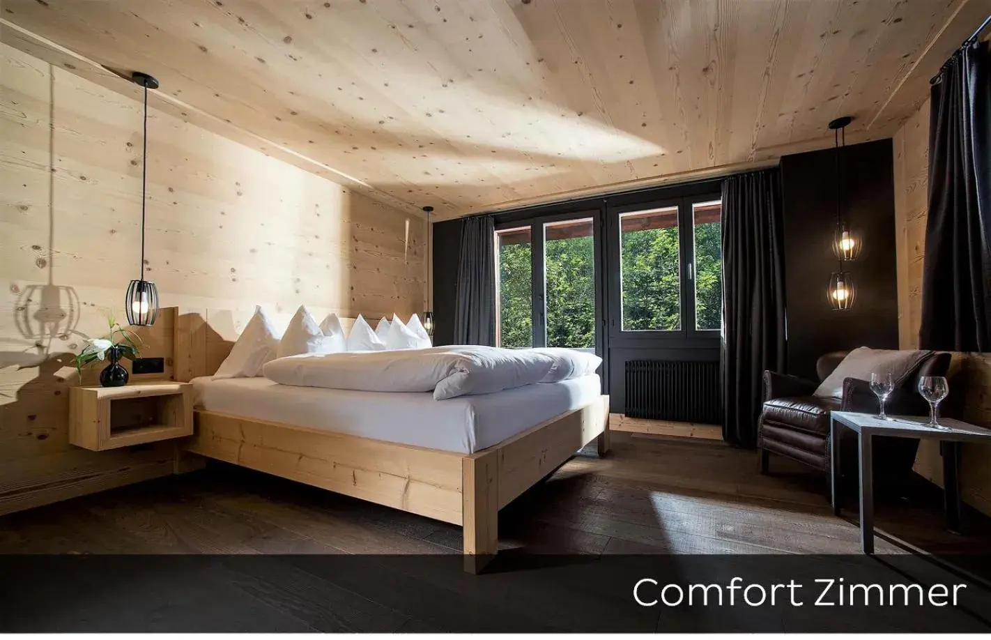 Comfort Double Room - single occupancy in Hotel Arc-en-ciel Gstaad Comfort Double Room - single occupancy in Hotel Arc-en-ciel Gstaad
