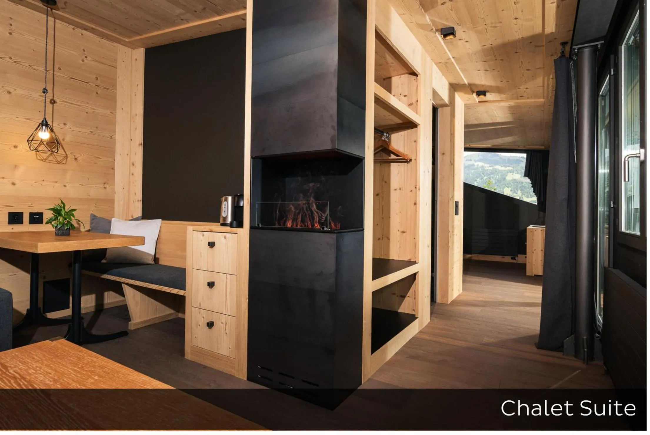 Living room in Hotel Arc-en-ciel Gstaad