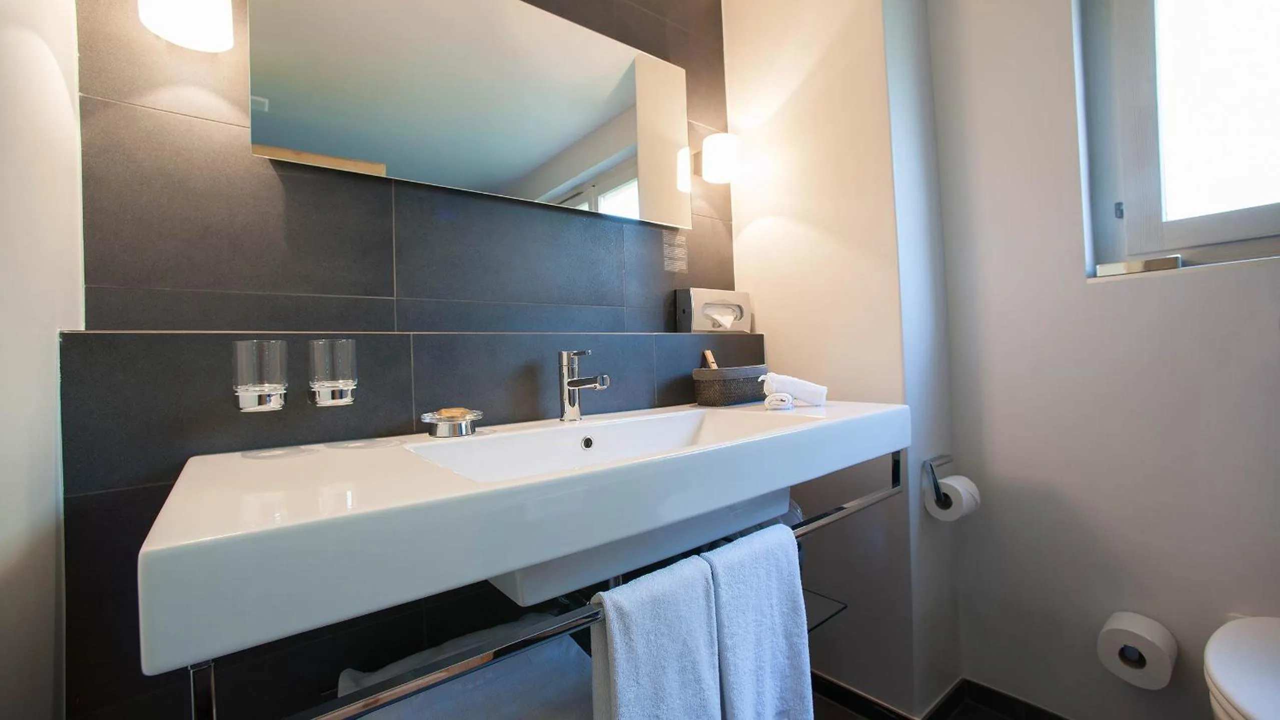 Bathroom in Hotel Arc-en-ciel Gstaad