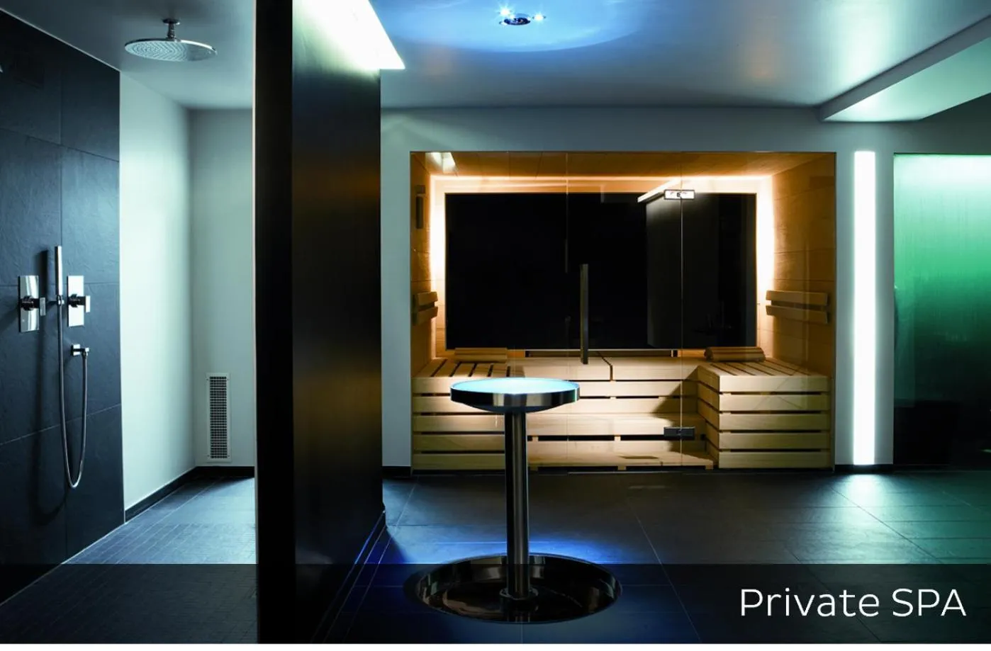 Spa and wellness centre/facilities in Hotel Arc-en-ciel Gstaad