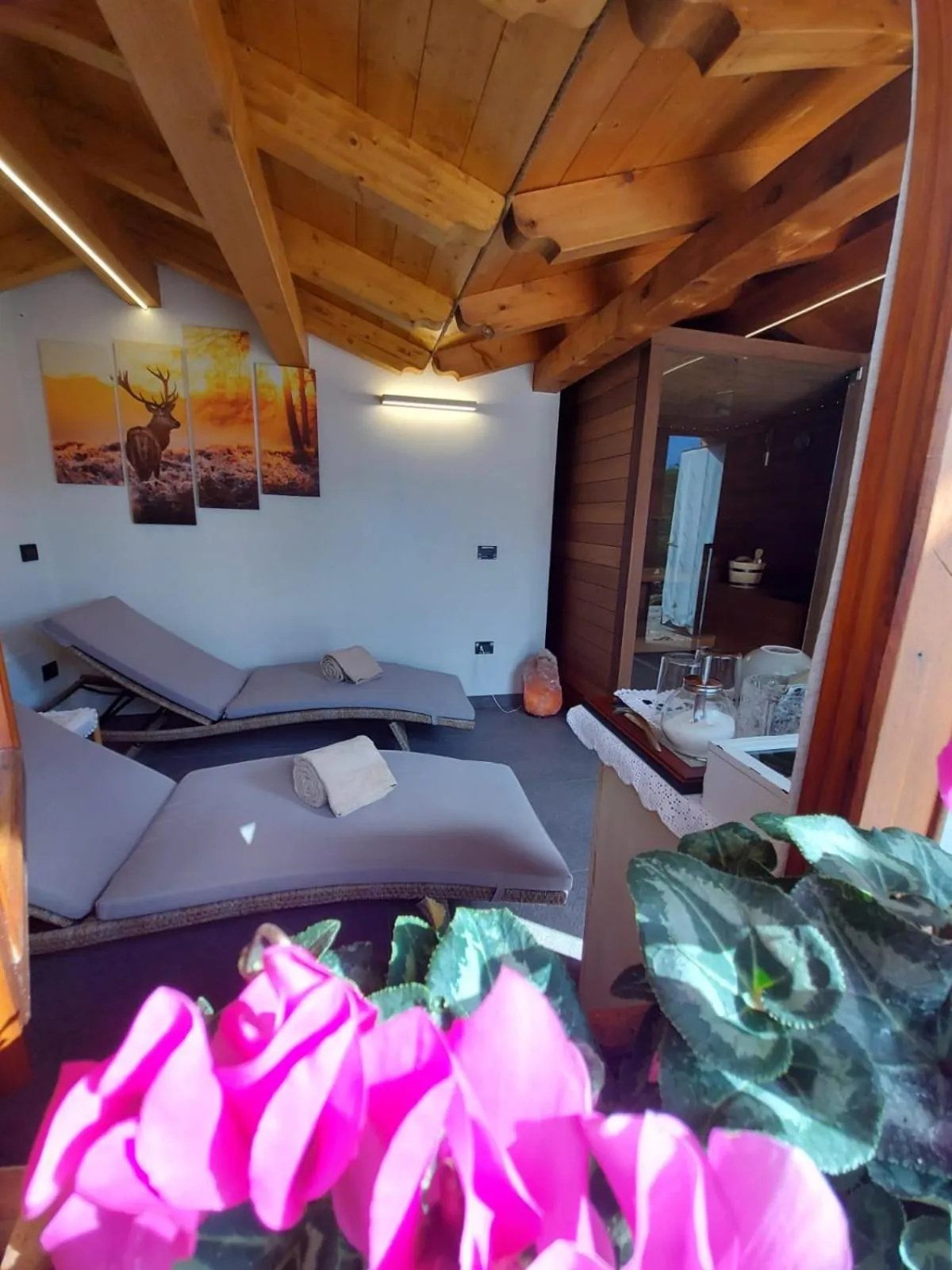 Bed in B&B Stella Alpina