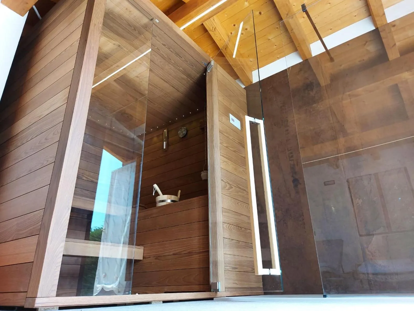 Sauna in B&B Stella Alpina