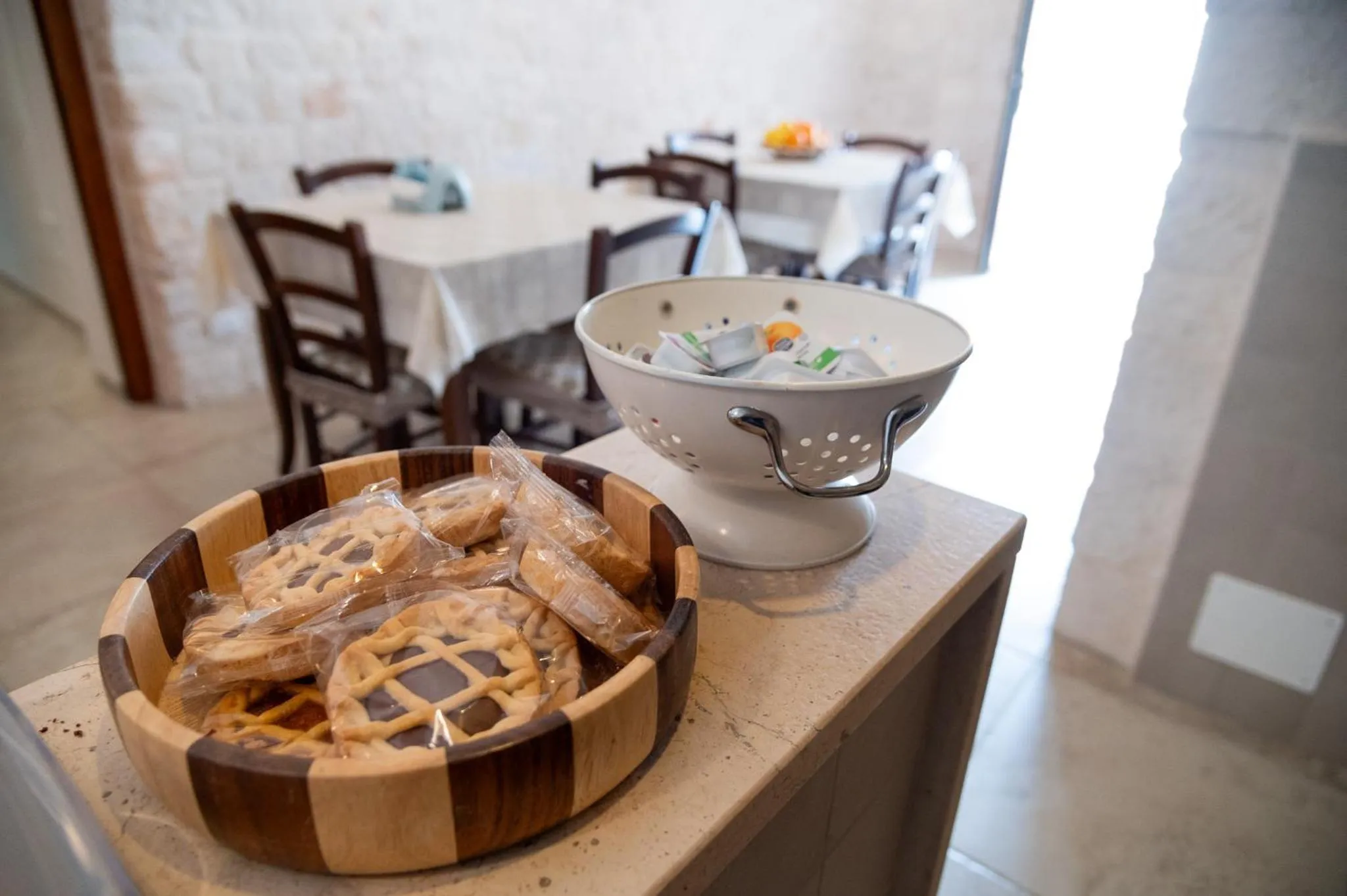 Living room in B&B Pietra Rosa