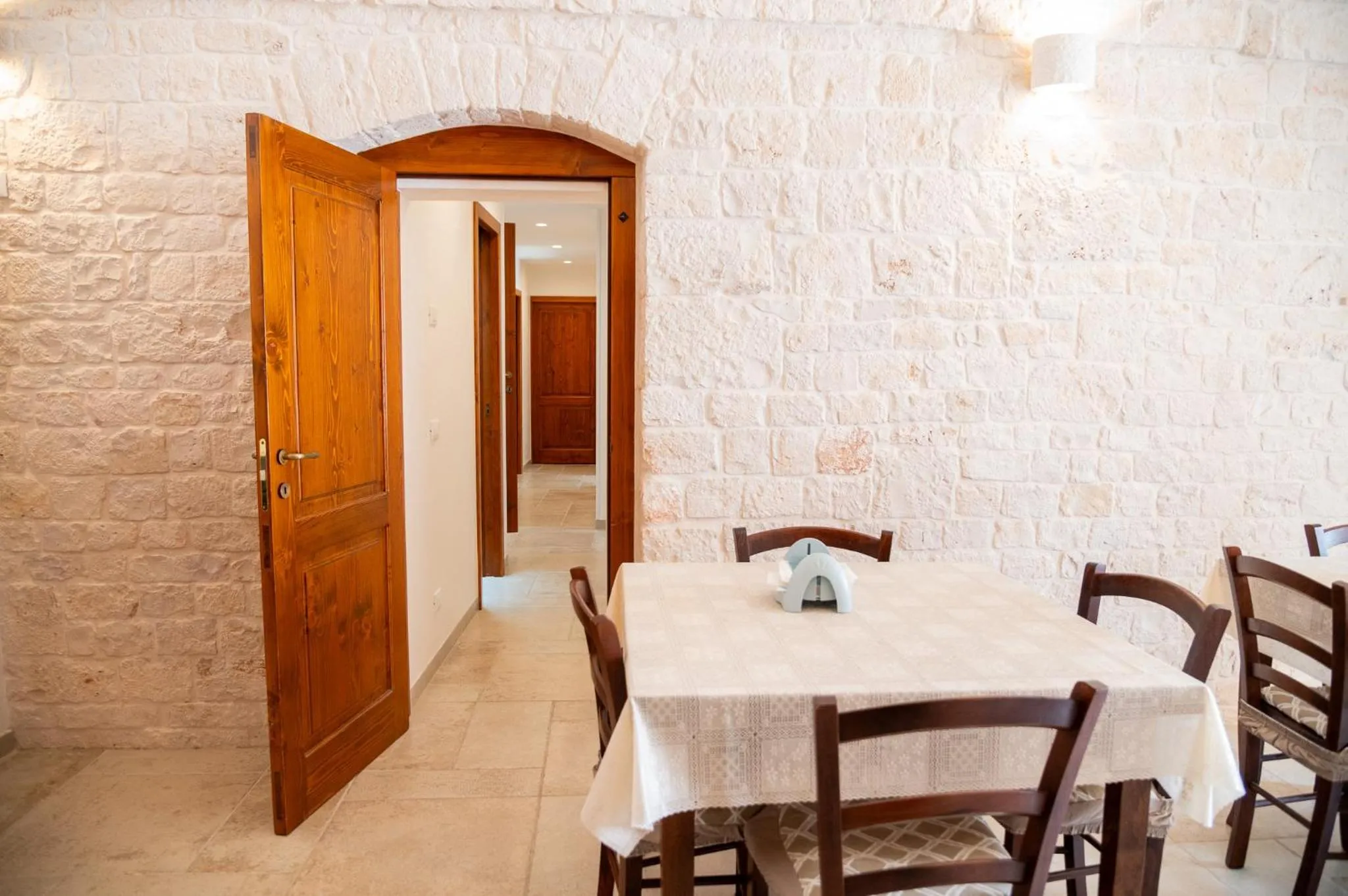 Living room in B&B Pietra Rosa