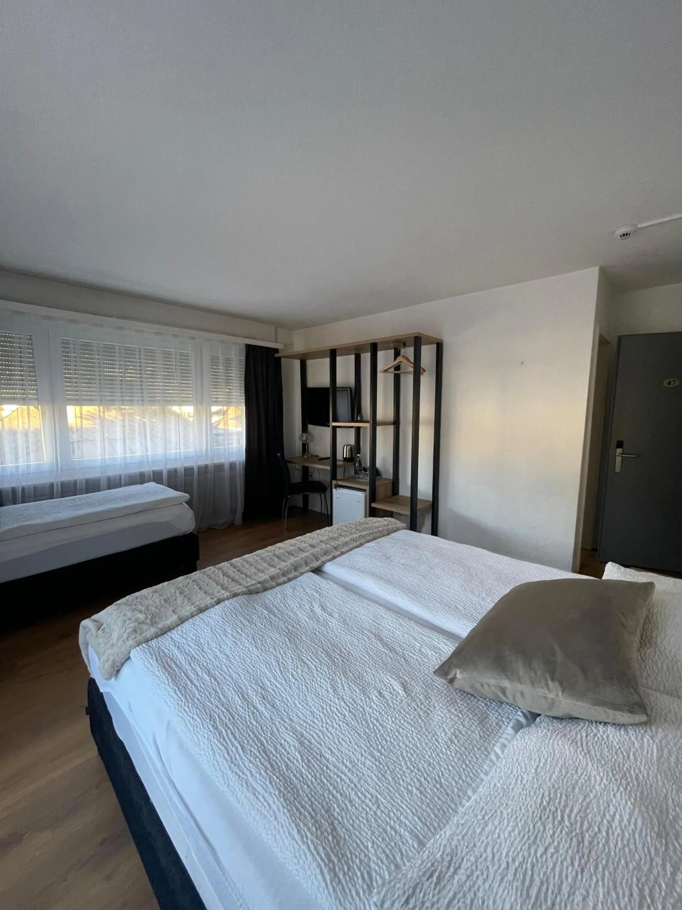 Bed in Hotel Europe Brig