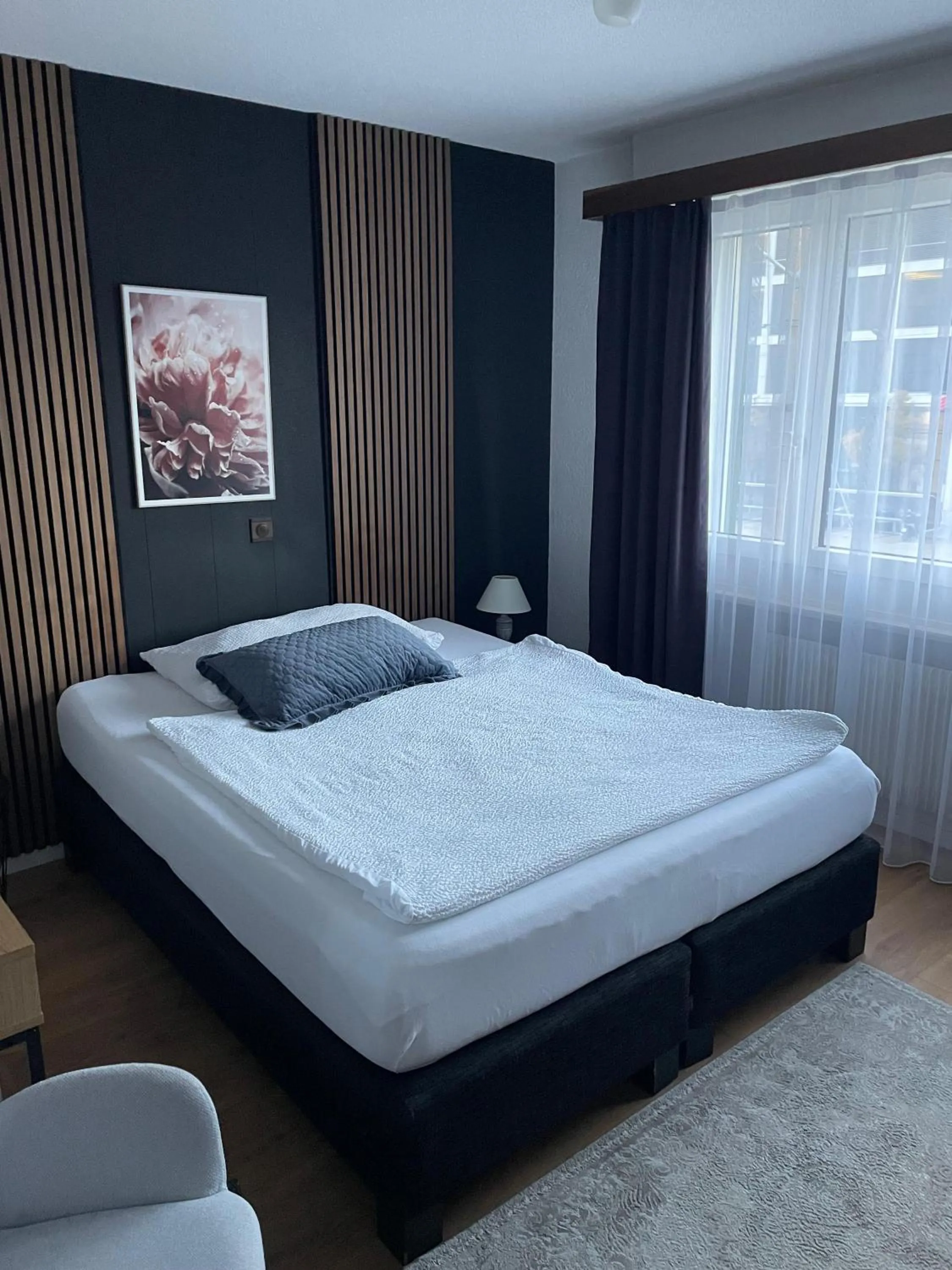 Bed in Hotel Europe Brig