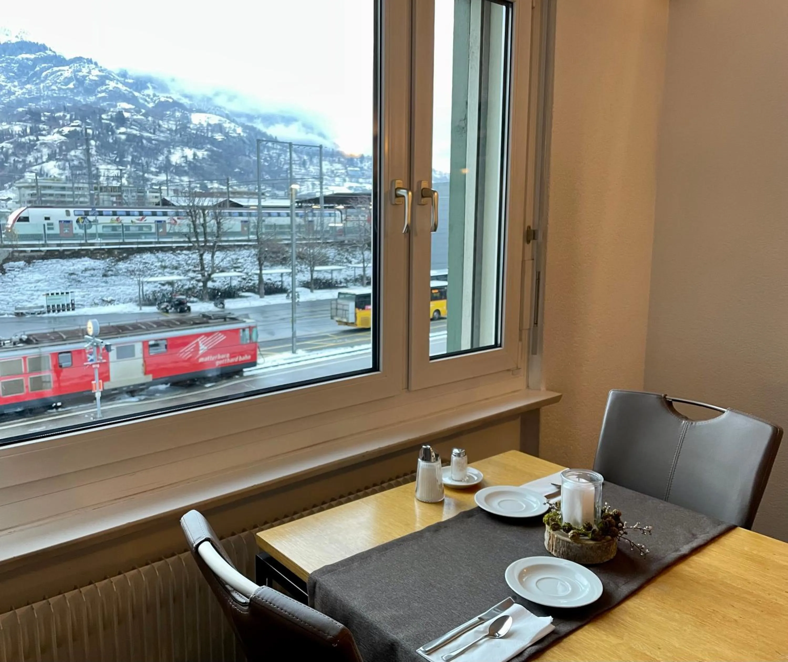 View (from property/room) in Hotel Europe Brig