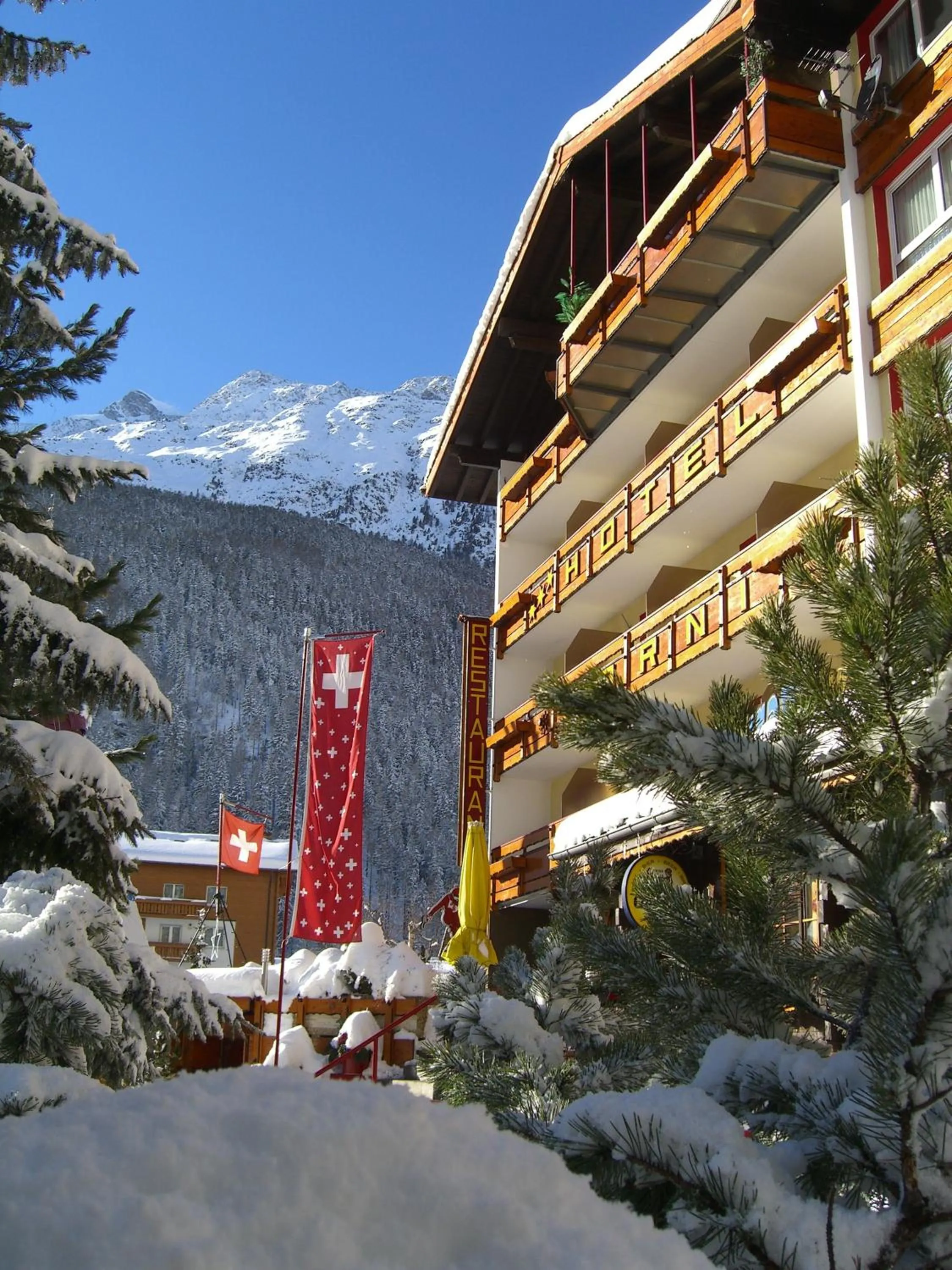 Facade/entrance in Hotel Primavera