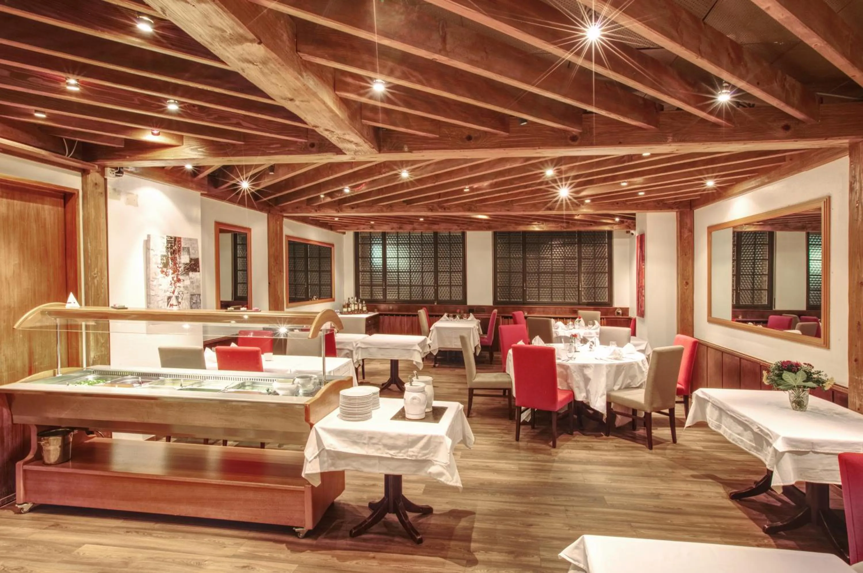 Buffet breakfast in Hotel Alfa