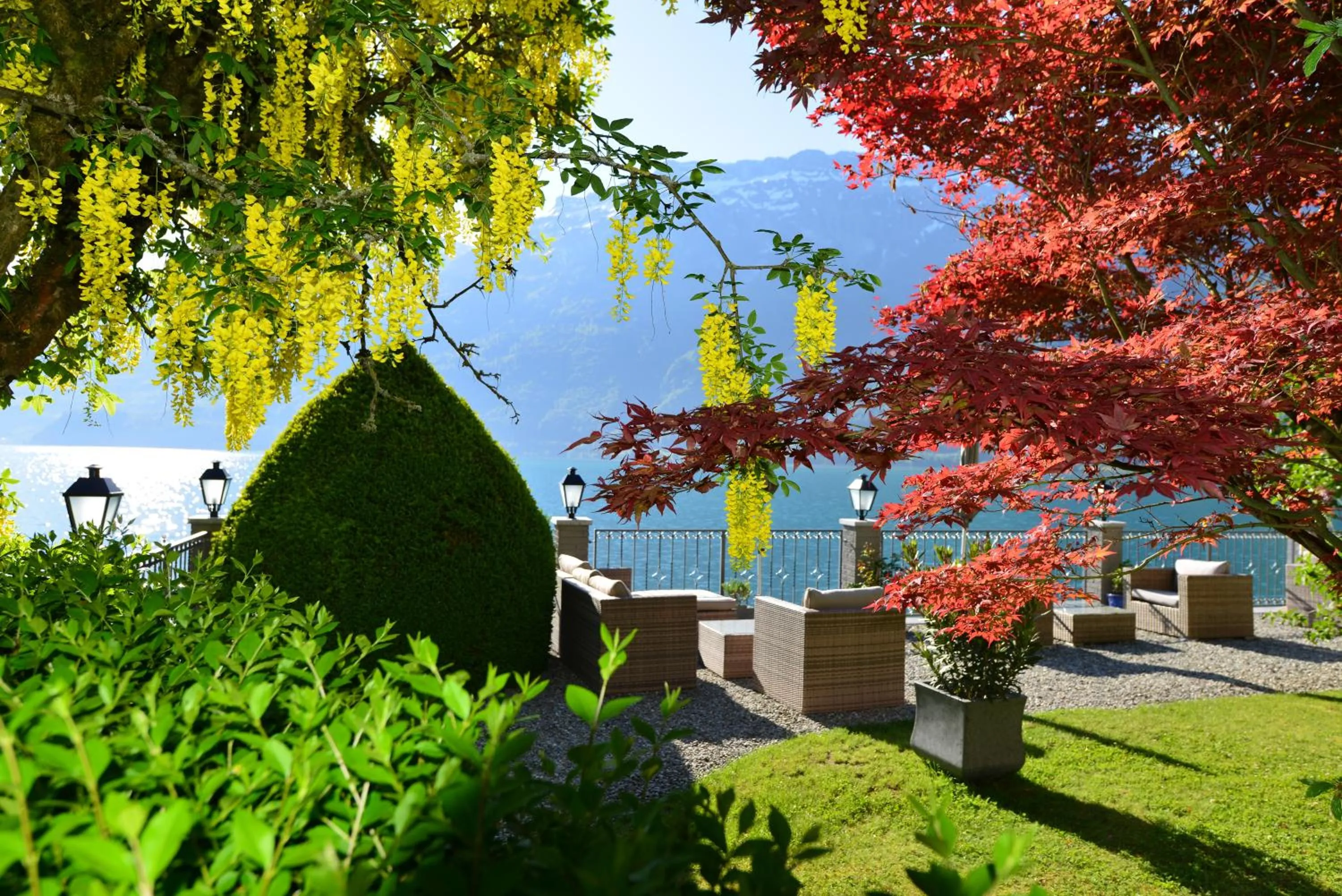 View (from property/room) in Hotel Seeburg - Adults only