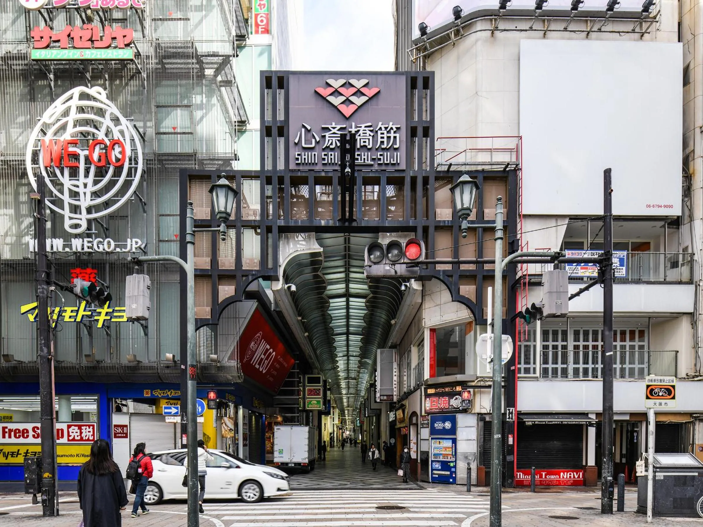 City view in VESSEL INN NAMBA