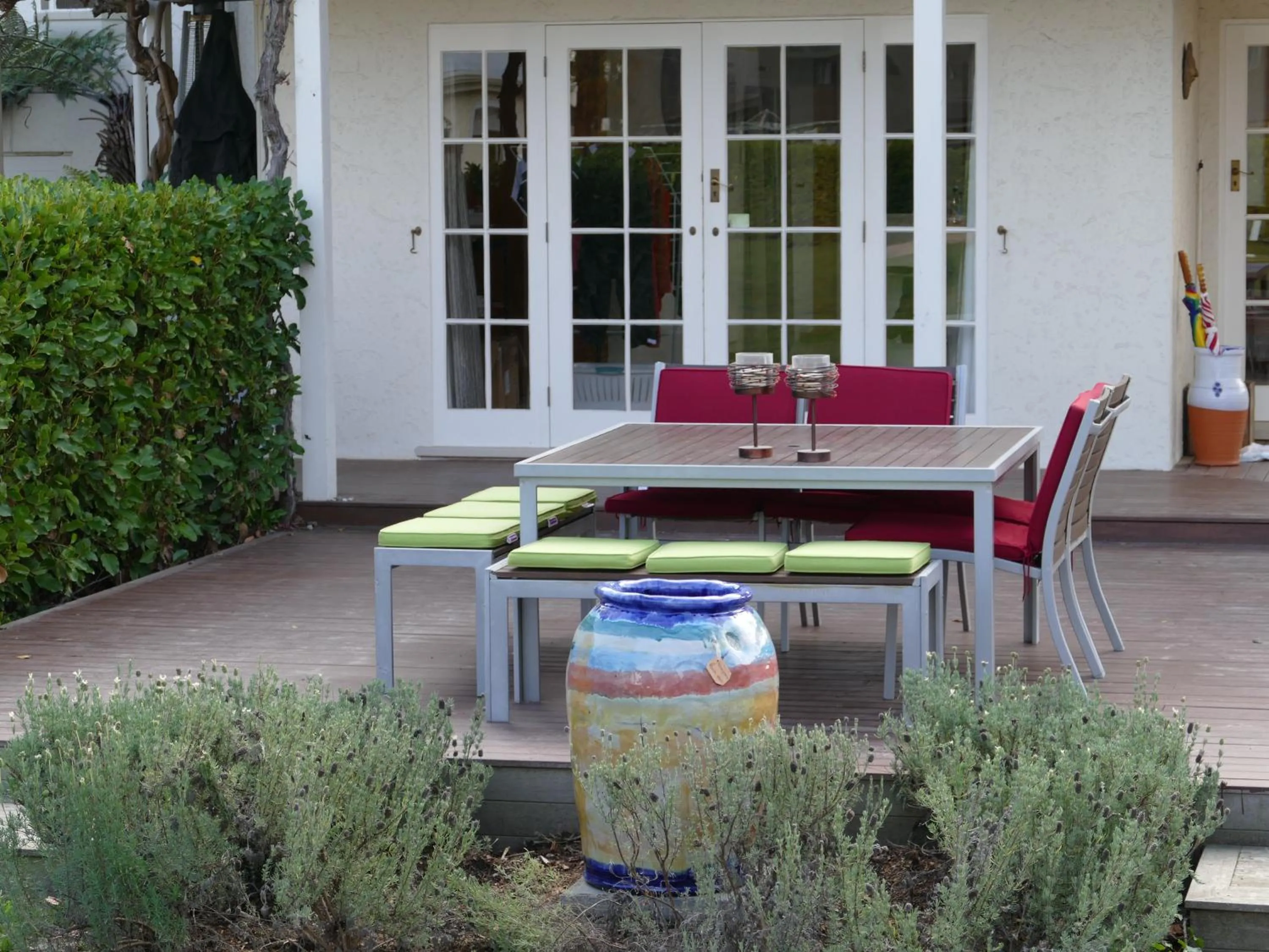 Patio in number41 Bed + Breakfast