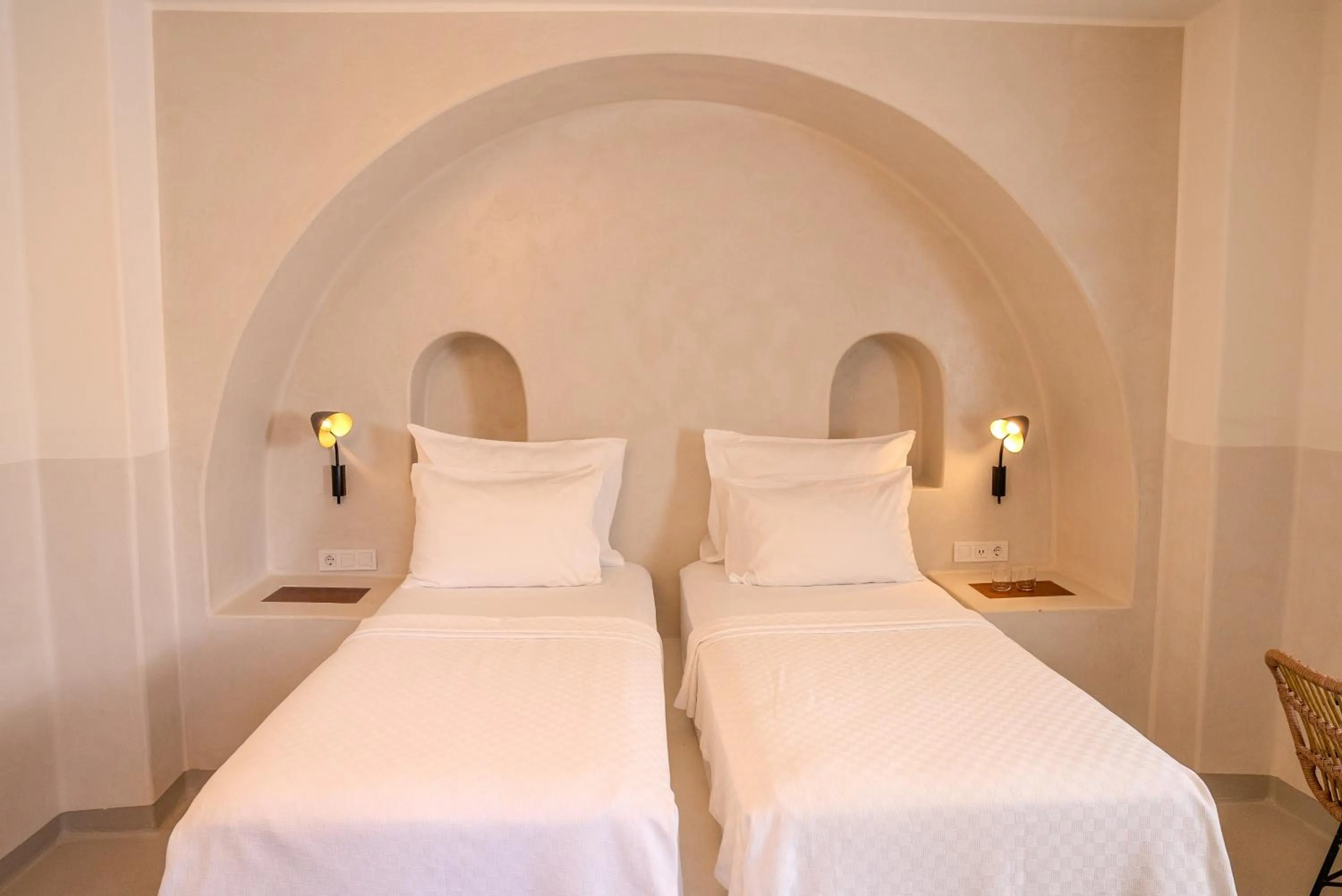 Bedroom in Pilos Suites