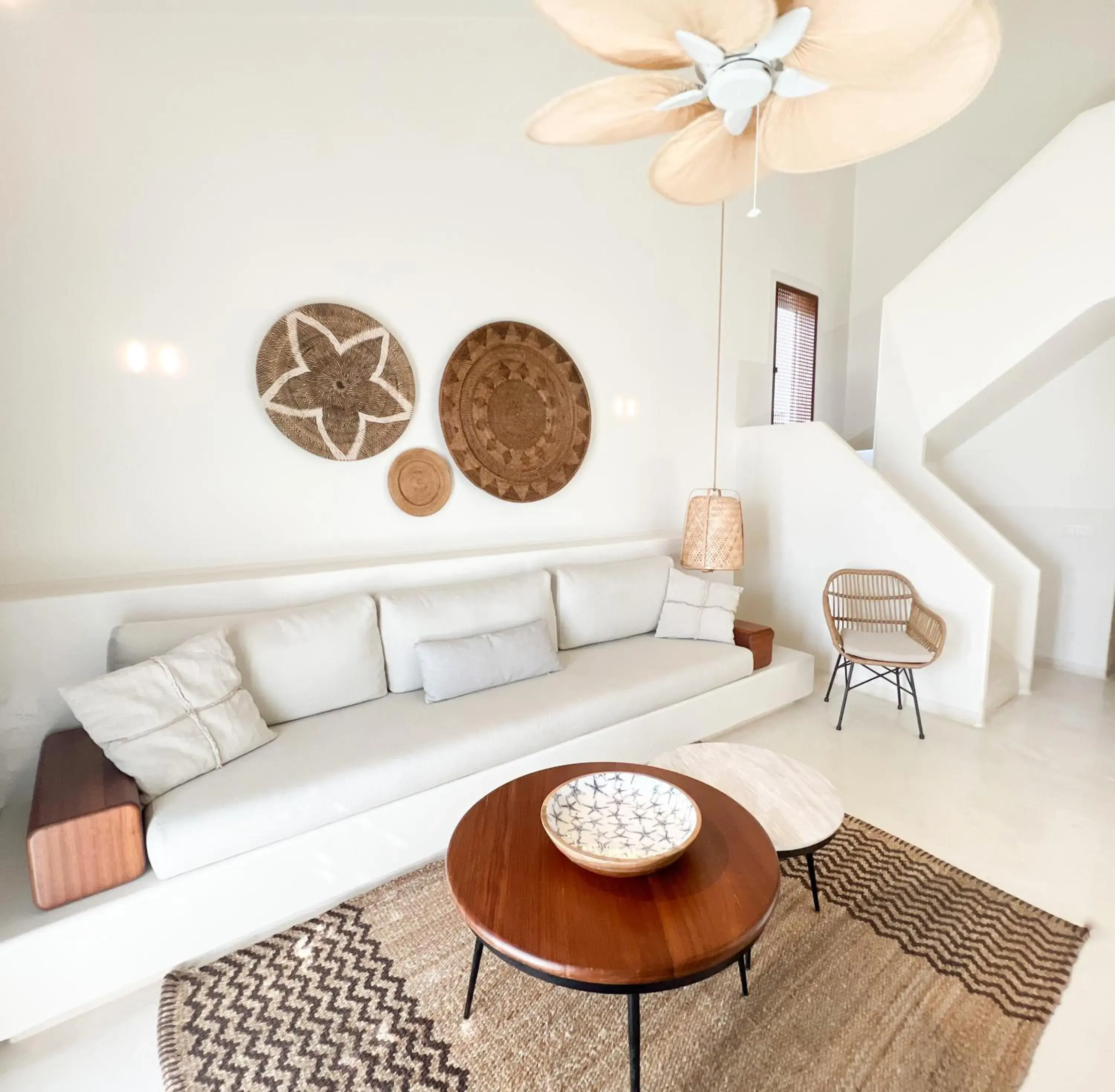 Living room in Pilos Suites Living room in Pilos Suites