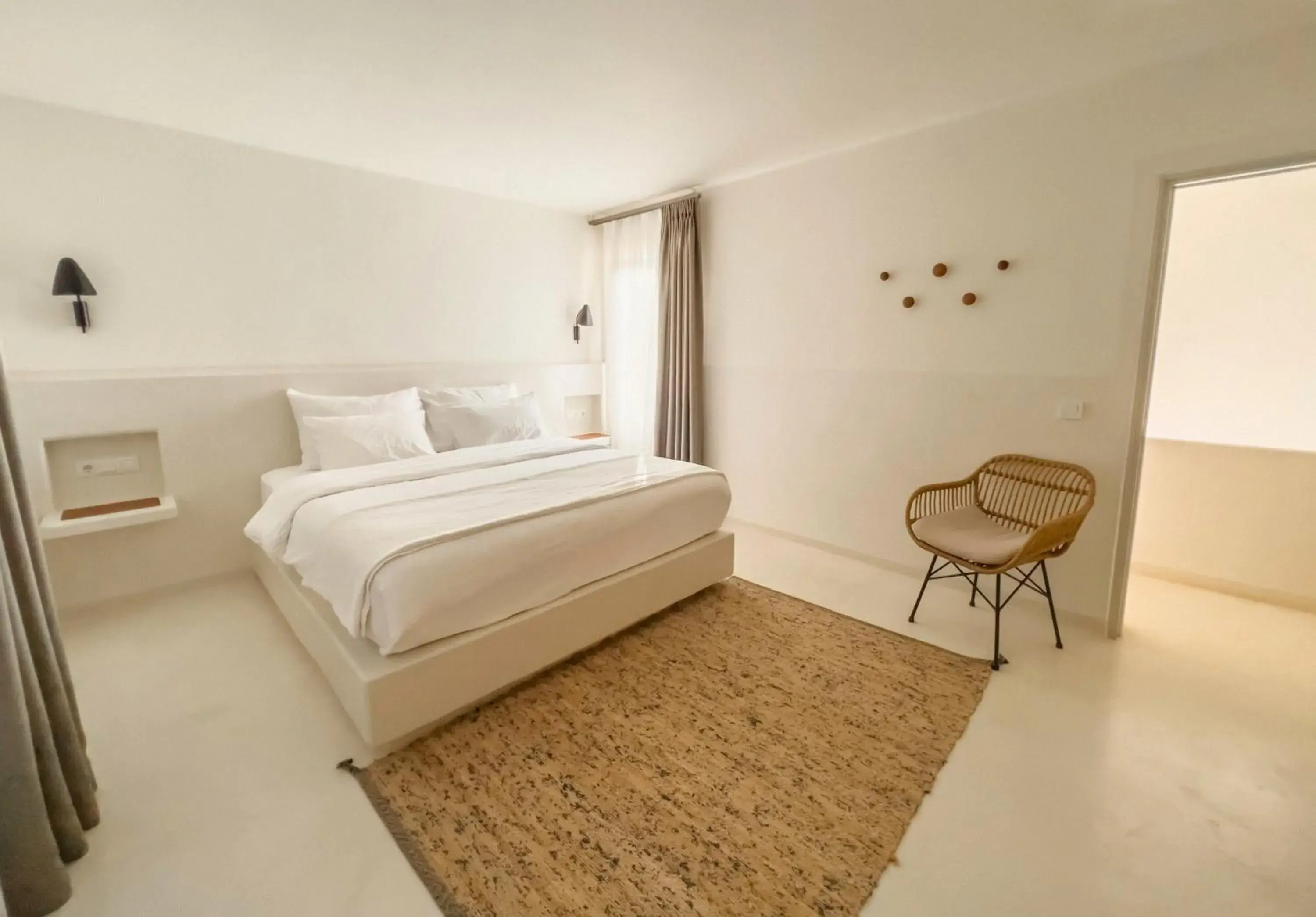 Bedroom in Pilos Suites Bedroom in Pilos Suites