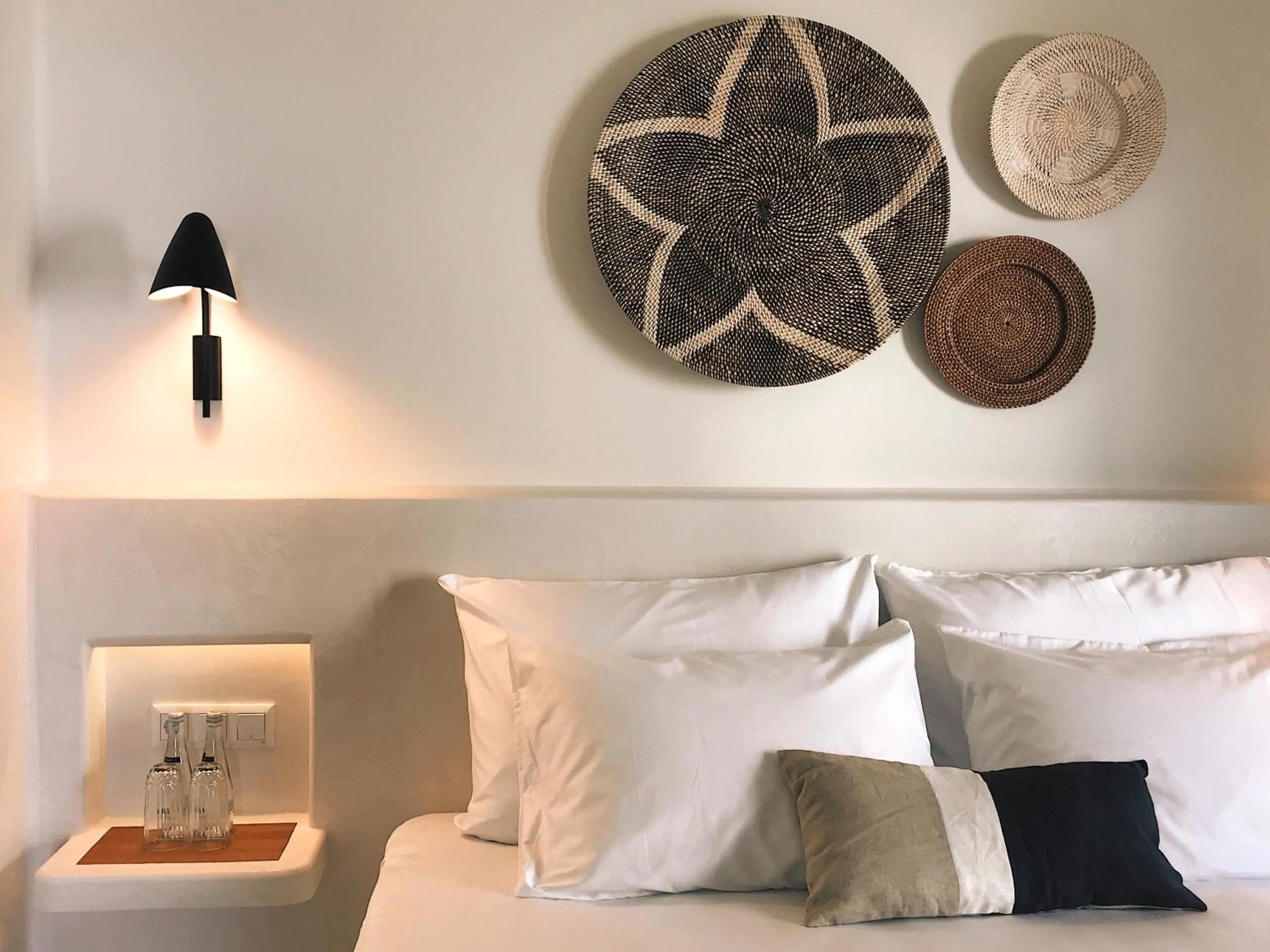 Bedroom in Pilos Suites