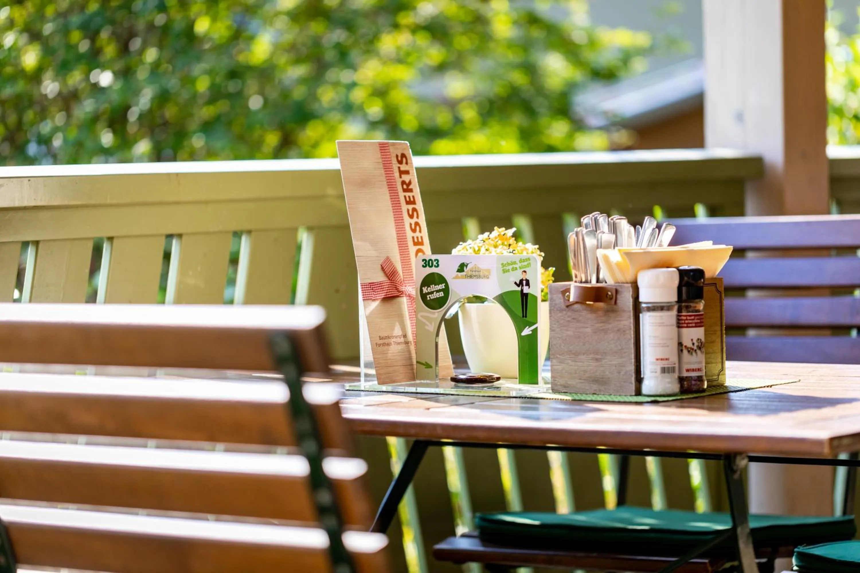 Restaurant/places to eat in Forsthaus Thiemsburg im Nationalpark Hainich