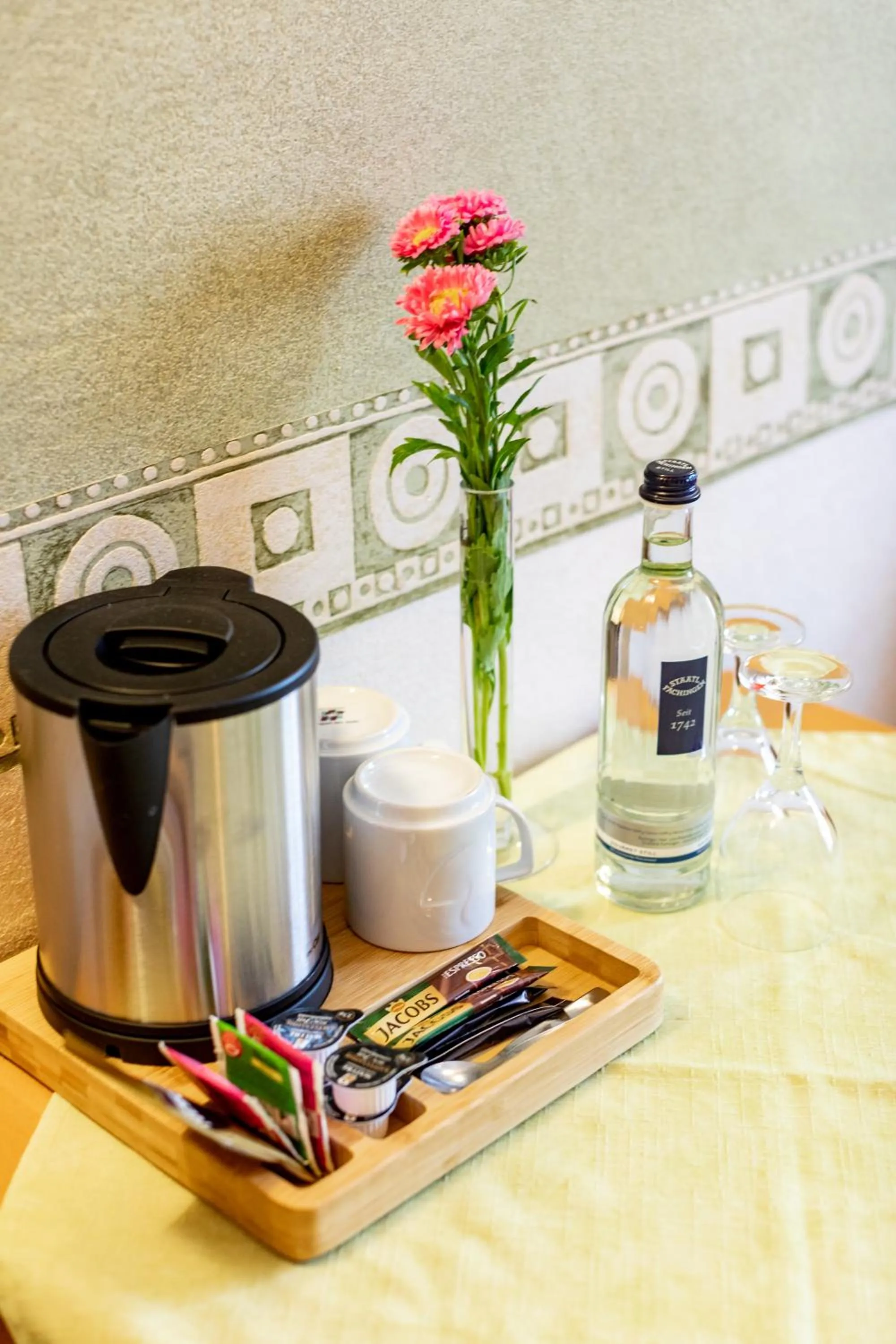 Coffee/tea facilities in Forsthaus Thiemsburg im Nationalpark Hainich