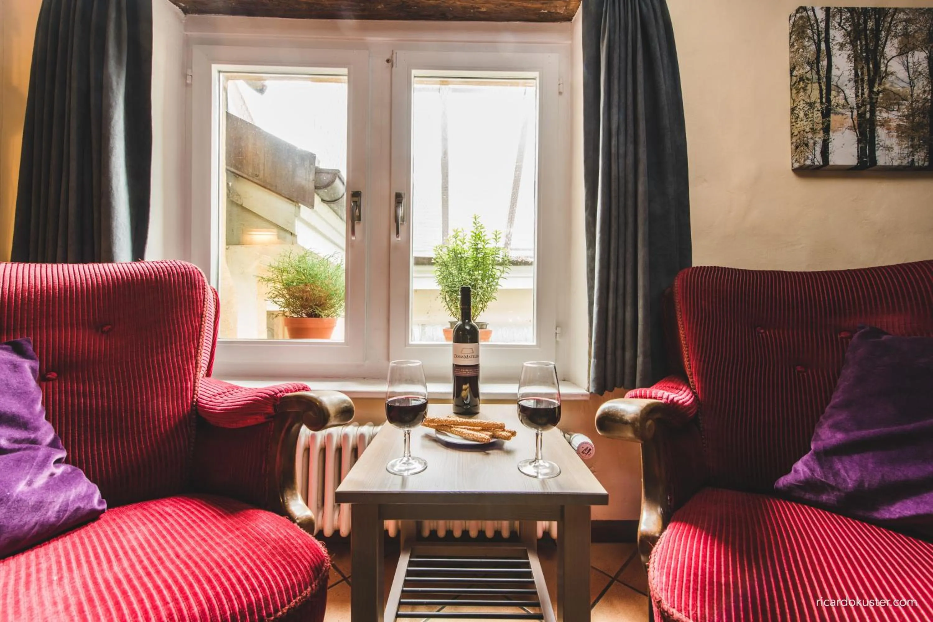 Decorative detail in Aux chambres du Banneret