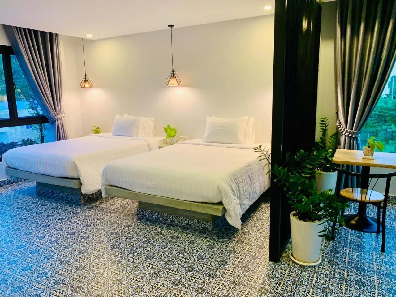 Bedroom, Bed in Raing Phnom Bungalow