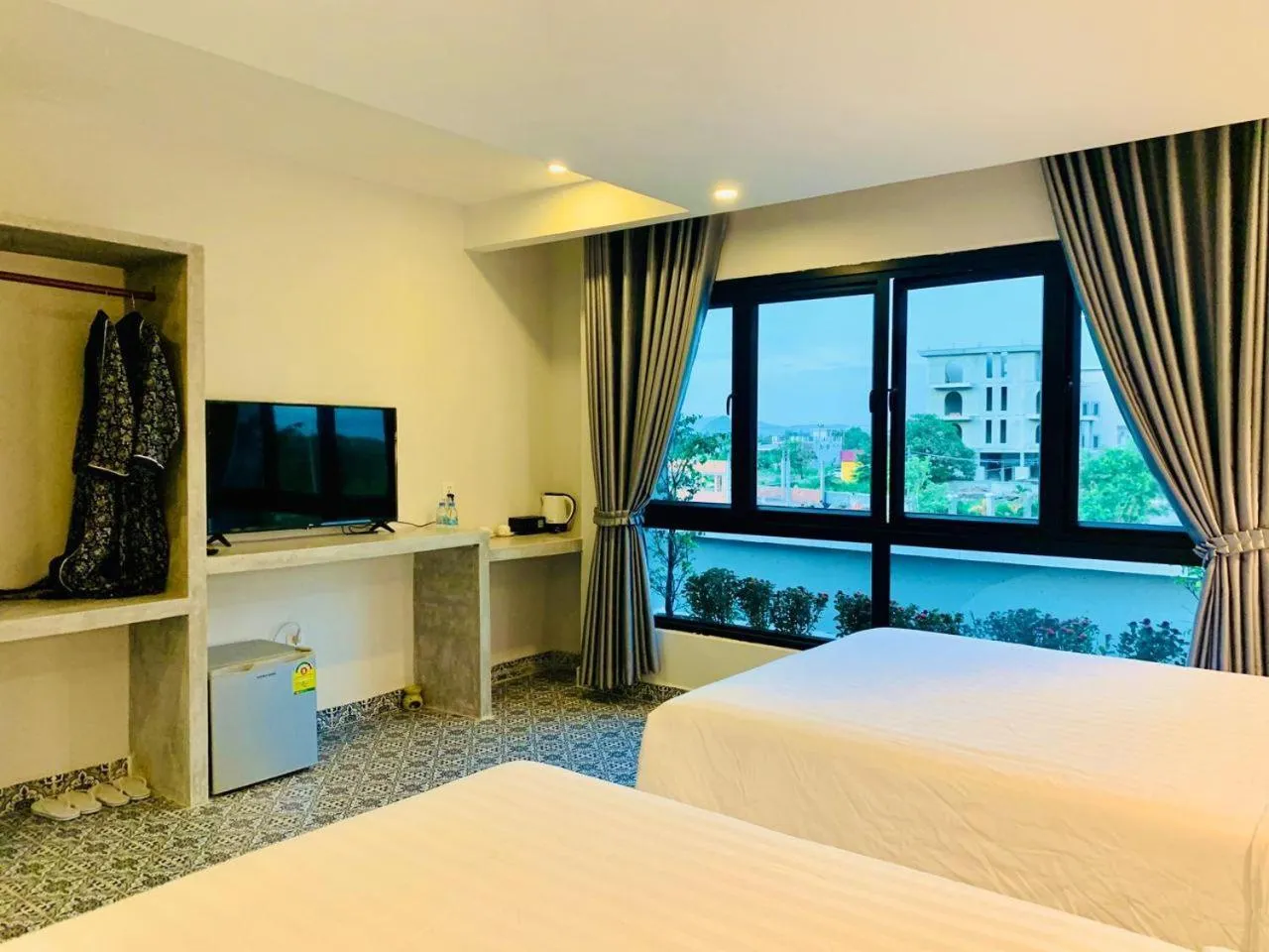 Bedroom, Bed in Raing Phnom Bungalow