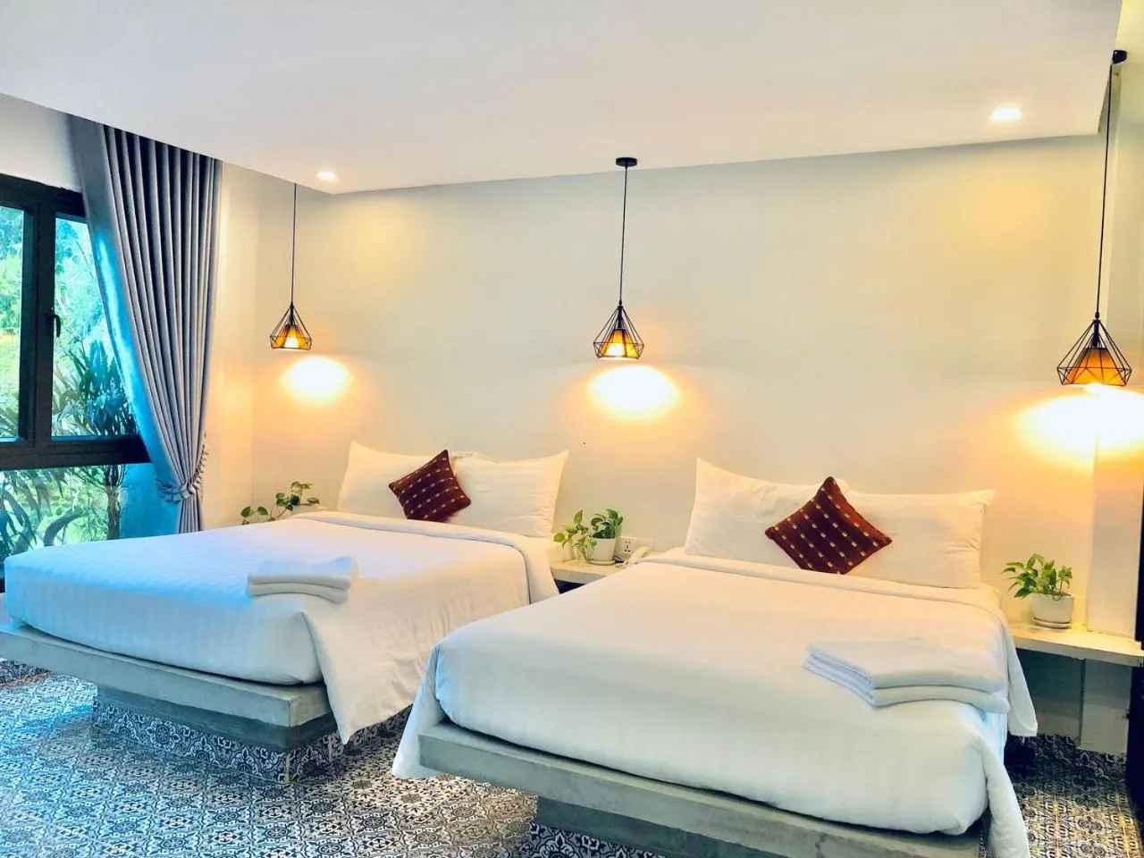 Bedroom, Bed in Raing Phnom Bungalow