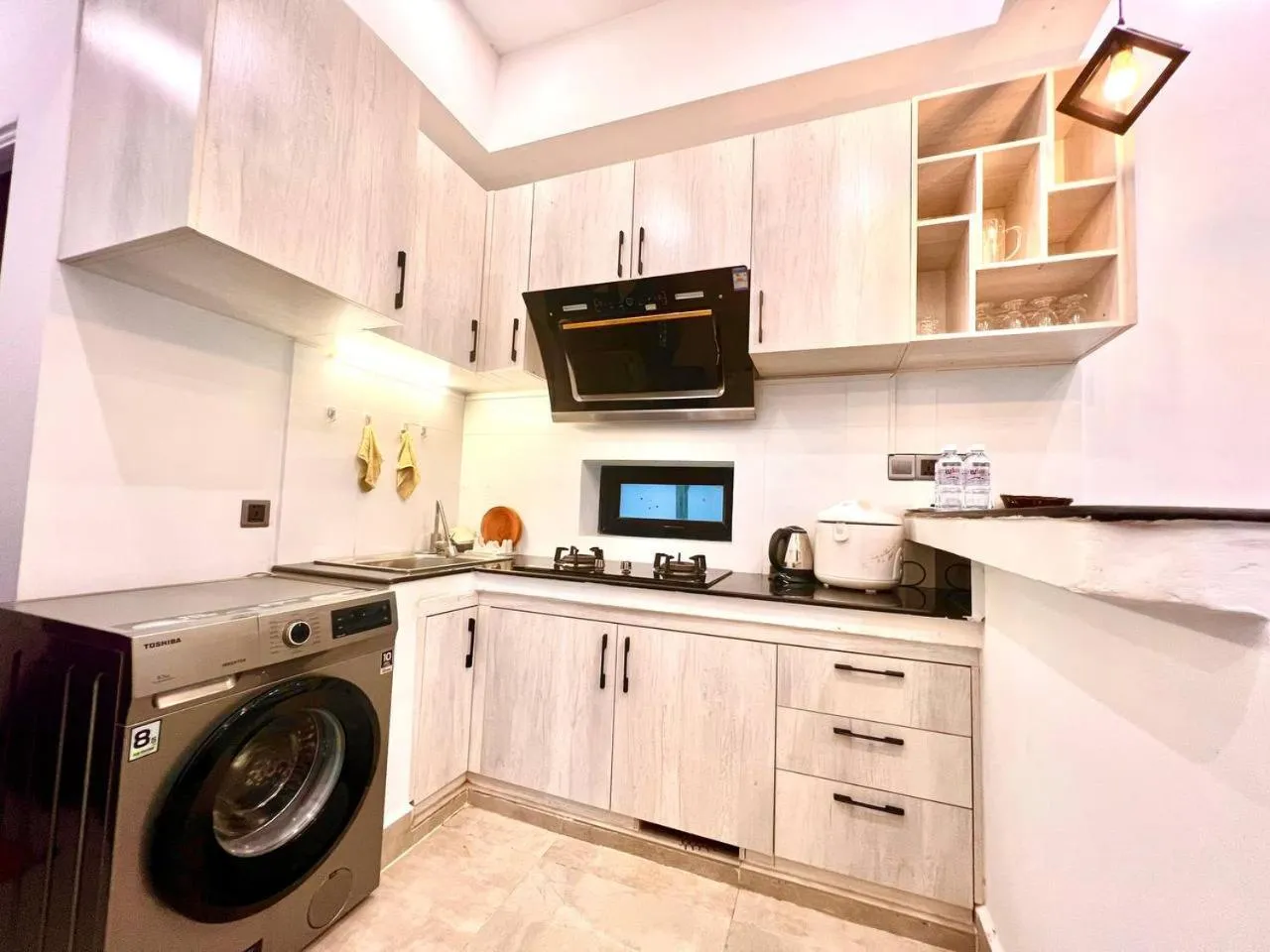 Kitchen or kitchenette in Raing Phnom Bungalow