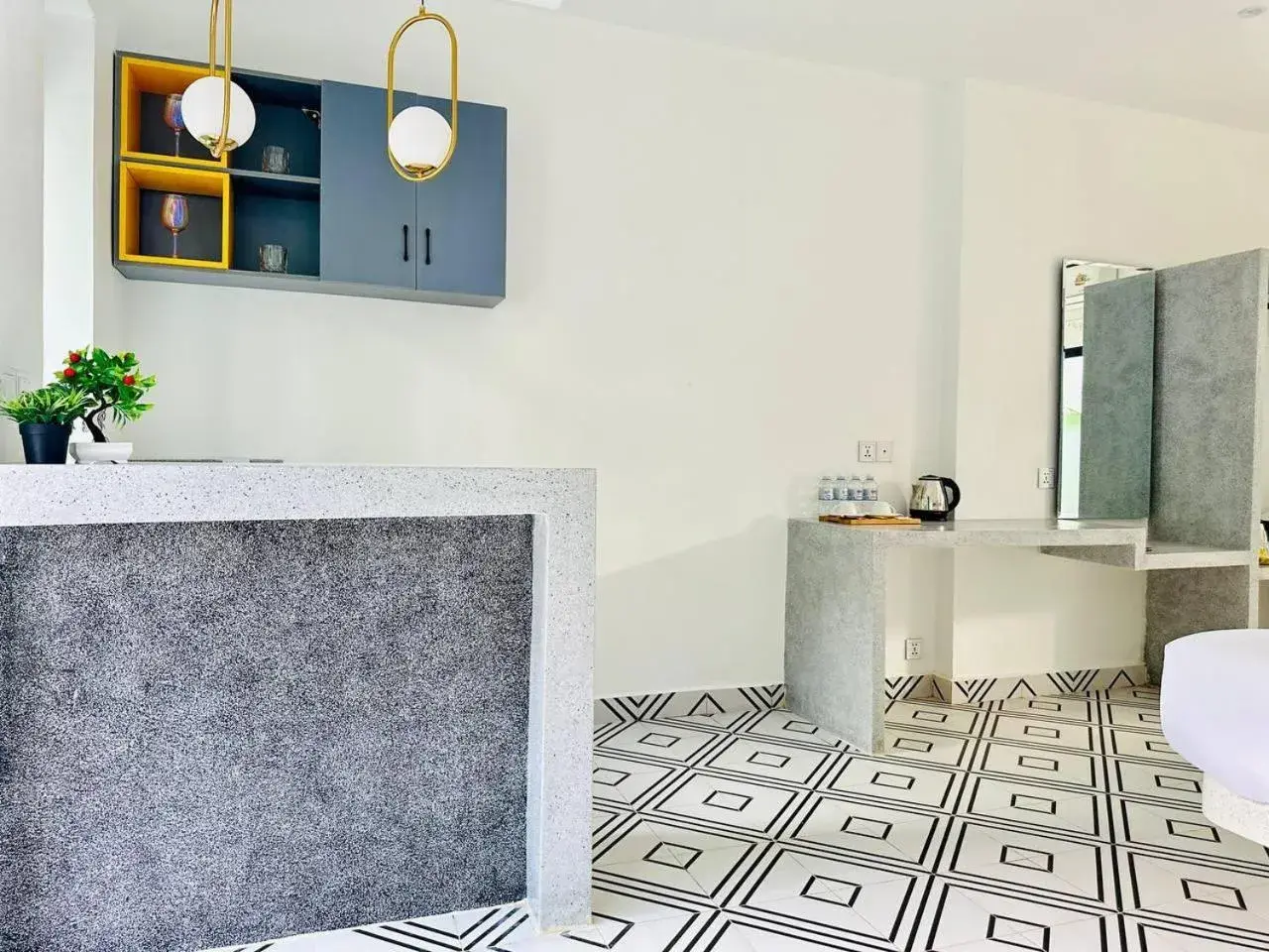 Bathroom in Raing Phnom Bungalow Bathroom in Raing Phnom Bungalow