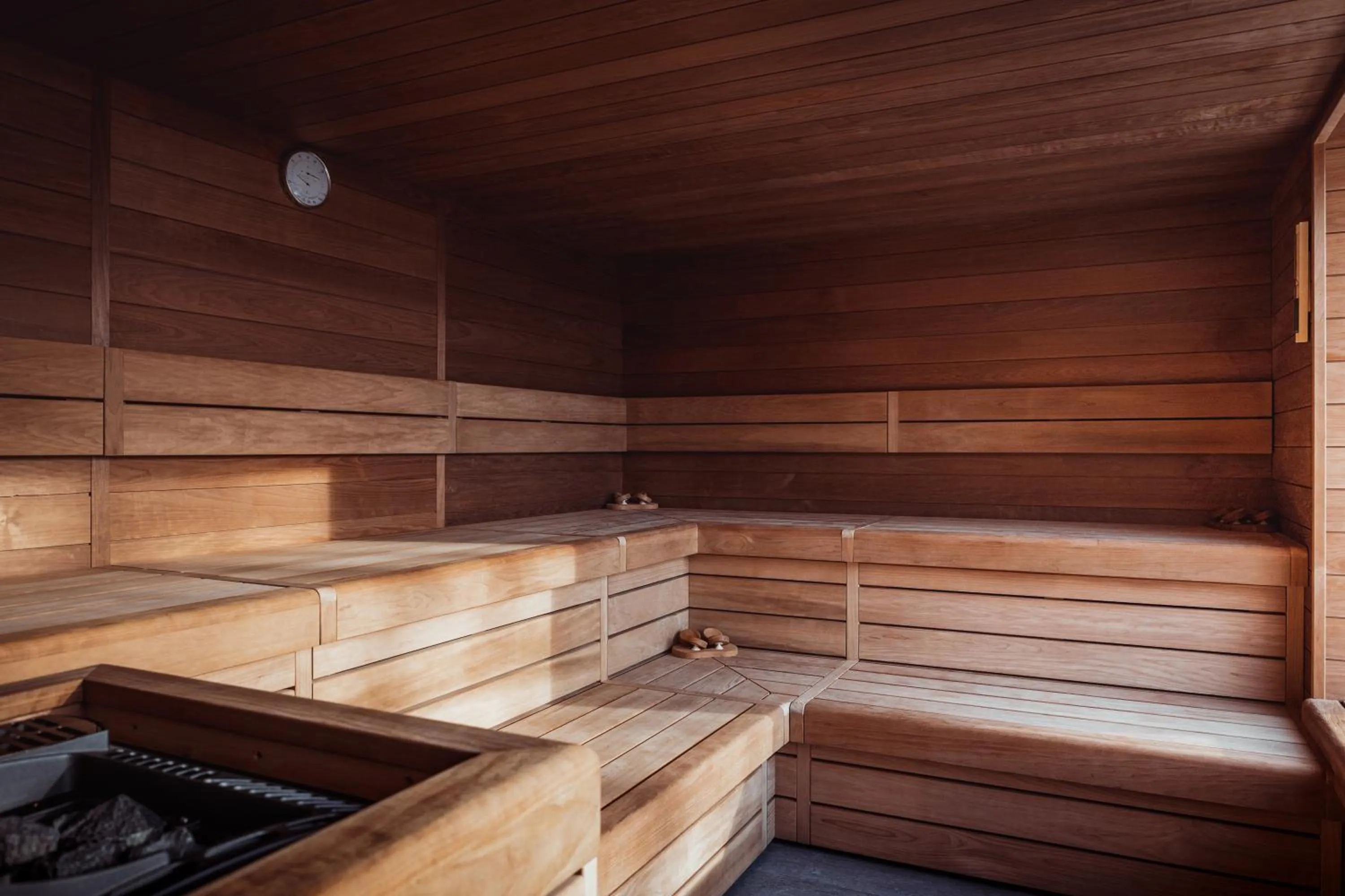 Sauna in Hotel Central Résidence