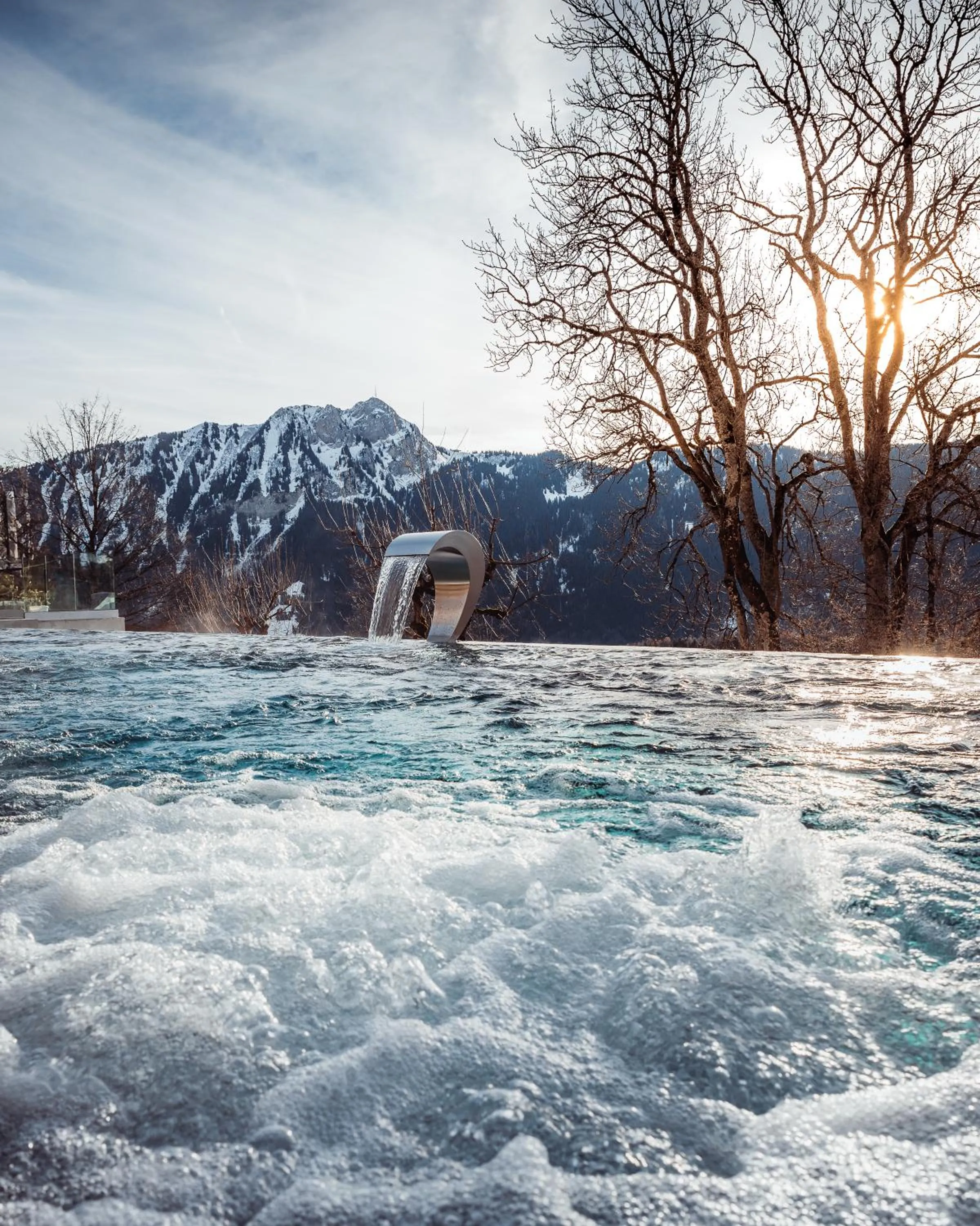 Natural landscape in Hotel Central Résidence