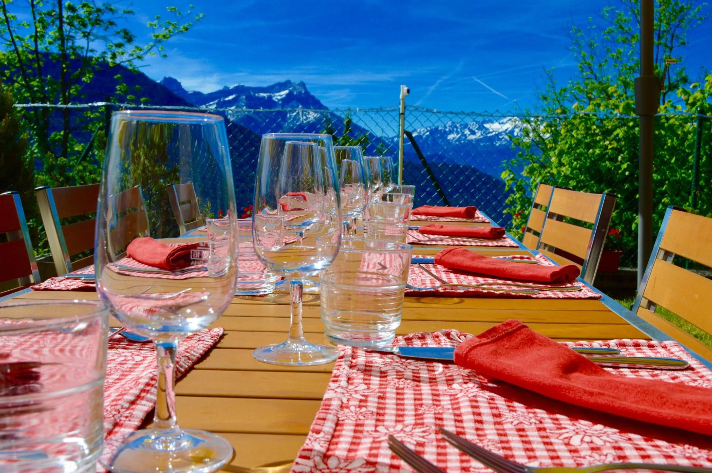Balcony/Terrace in Hotel Central Résidence