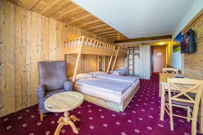 Bed in Hotel Central Résidence