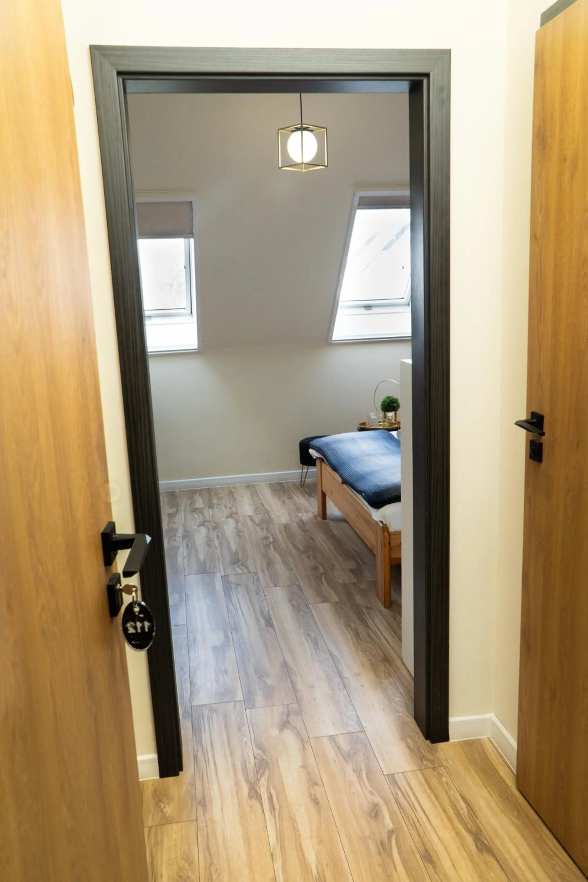 Bed in Székely Fogadó Self Check In Hotel Guesthouse