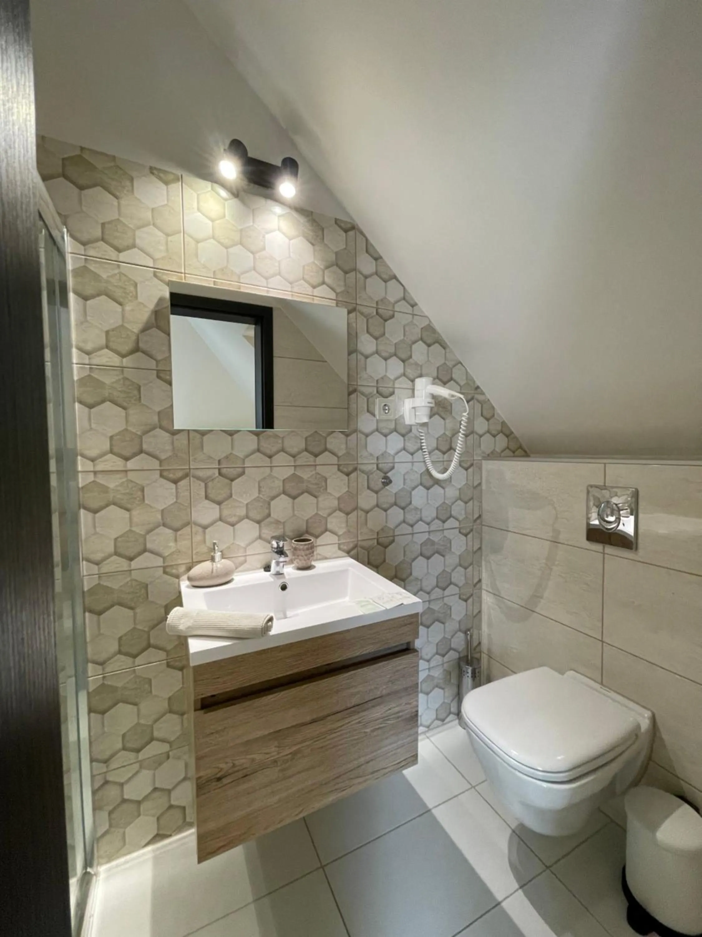 Bathroom in Székely Fogadó Self Check In Hotel Guesthouse