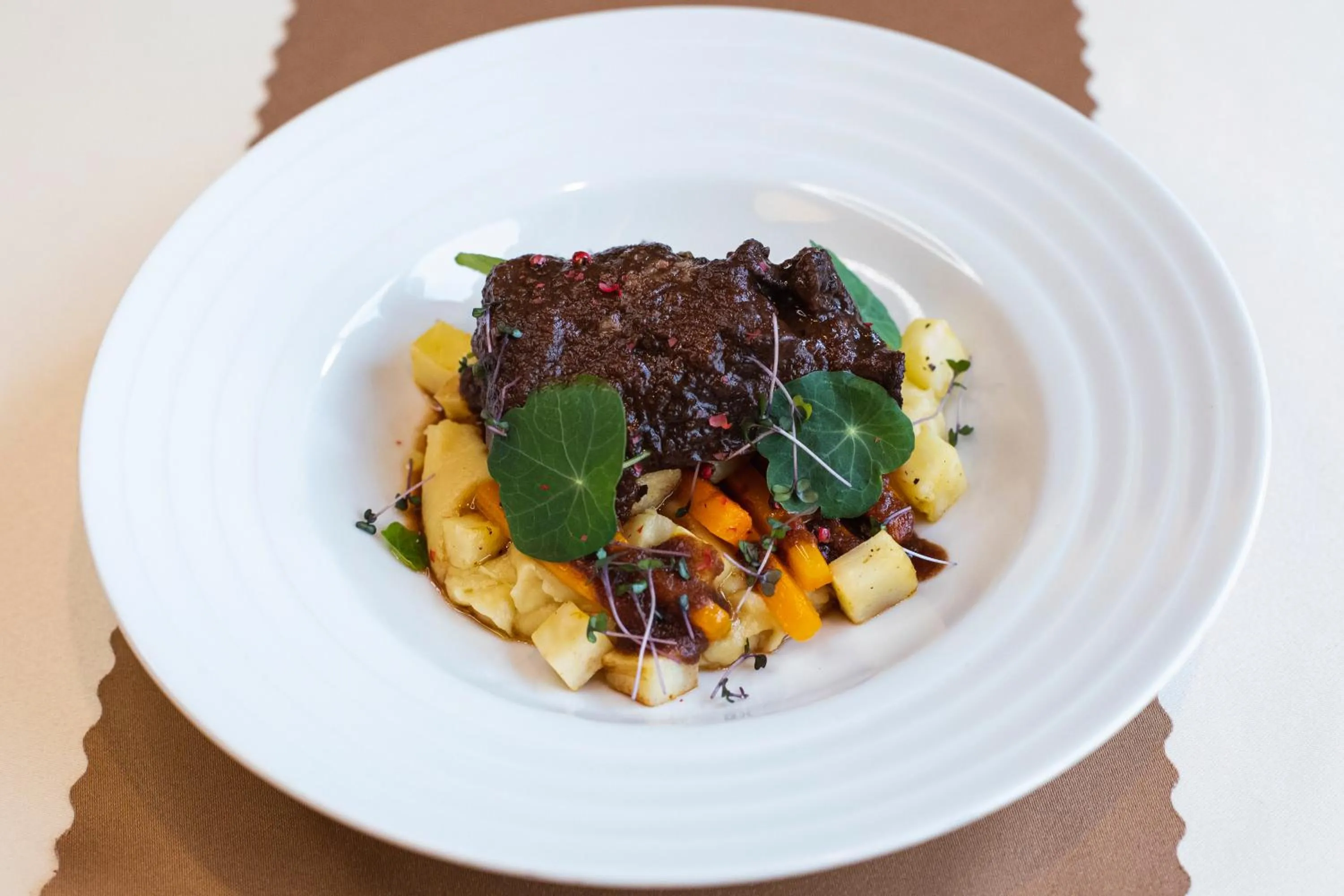 Food close-up in LONDON Boutique hotel & Restaurant