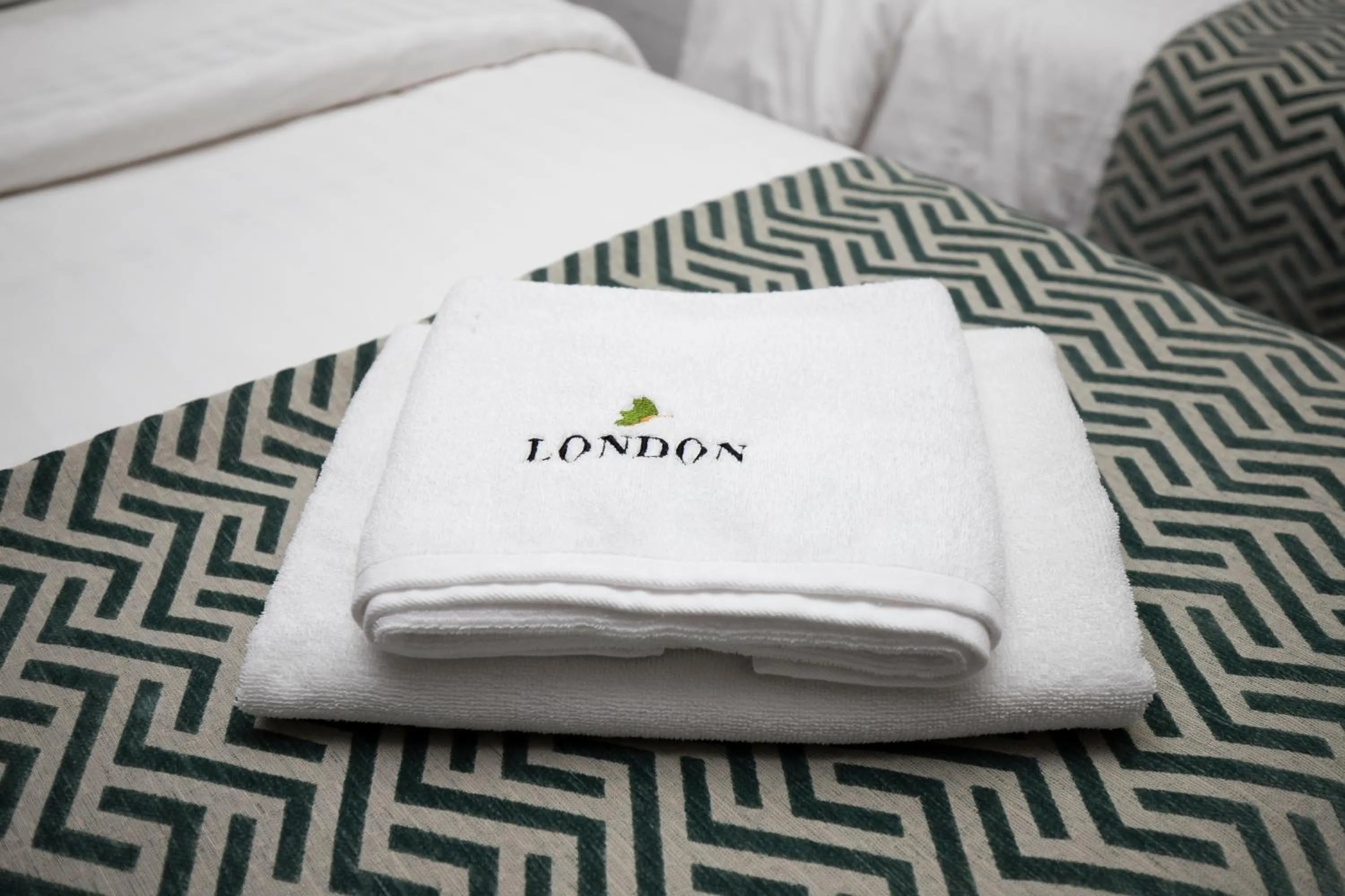towels, Bed in LONDON Boutique hotel & Restaurant