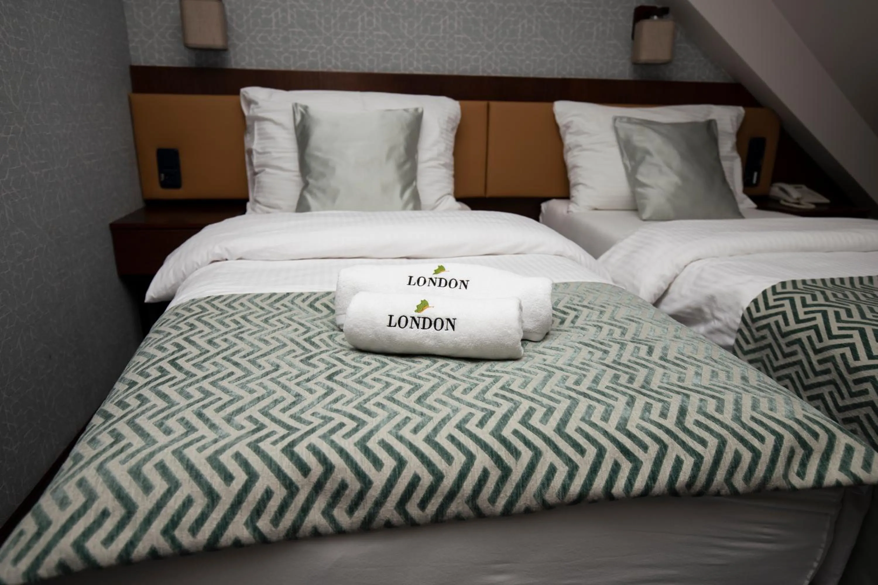 Photo of the whole room, Bed in LONDON Boutique hotel & Restaurant
