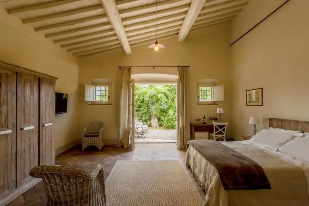 Bed in Casale Caterina Agriresort