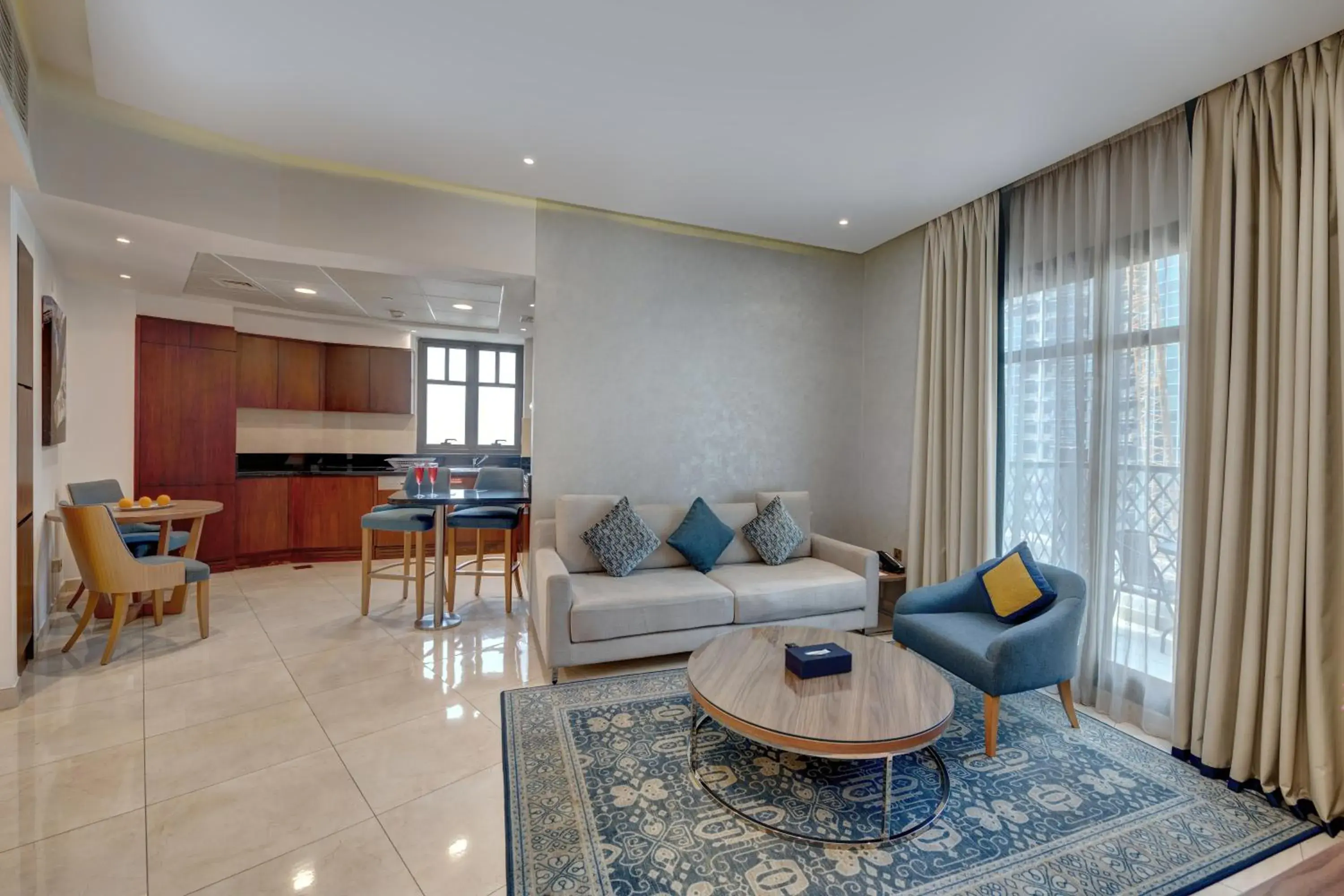 Living room in SUHA Park Hotel Apartments, Waterfront Jaddaf Living room in SUHA Park Hotel Apartments, Waterfront Jaddaf