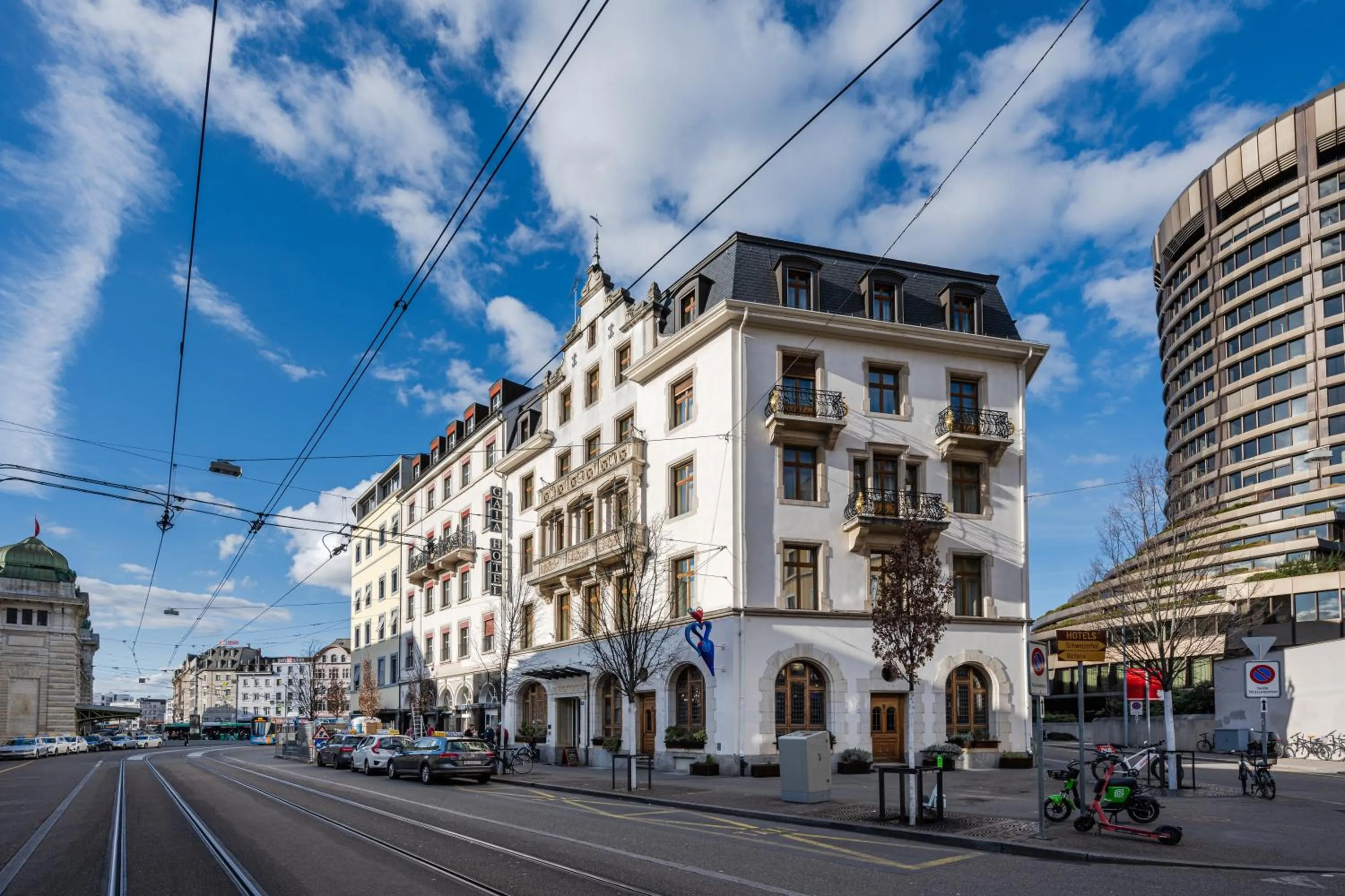 Property building in GAIA Hotel Basel - the sustainable 4 star hotel